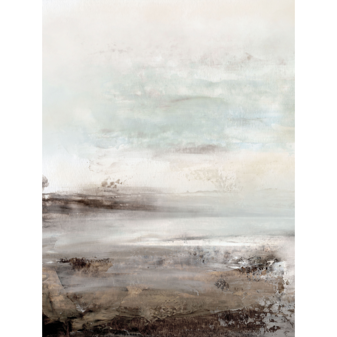 Downtempo 1 Framed Printed Canvas