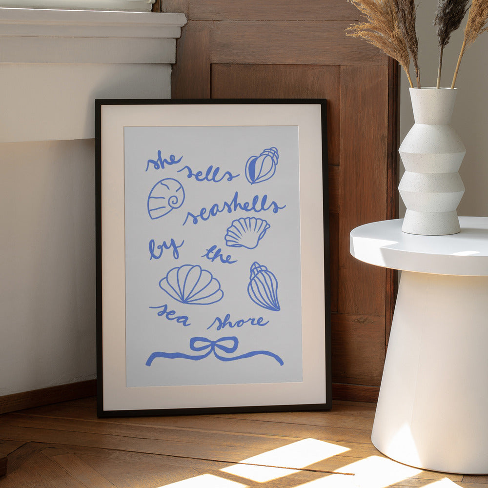 Seashell Serenity Print
