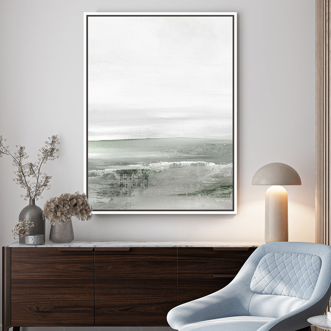 Light Dawn 1 Framed Printed Canvas