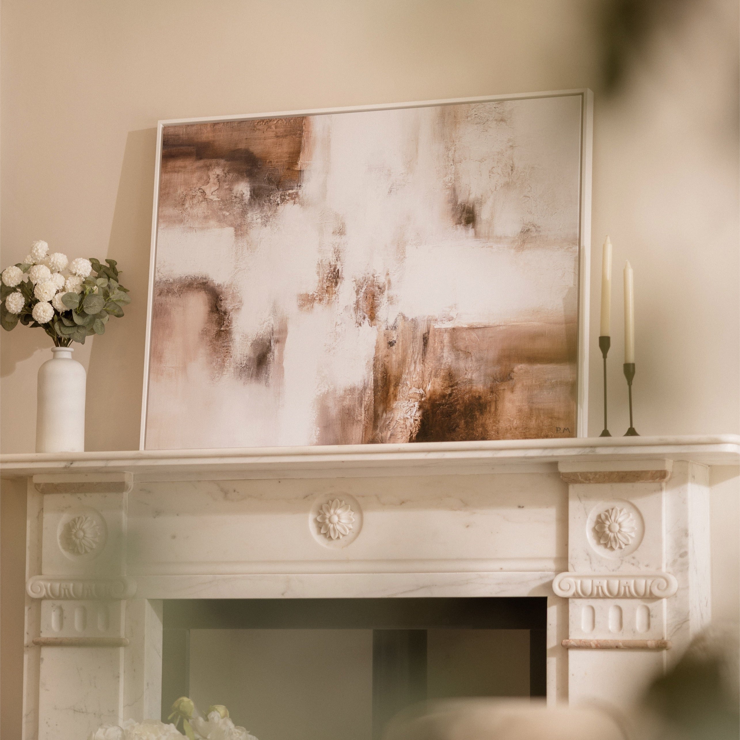 Coco Landscape Framed Printed Canvas