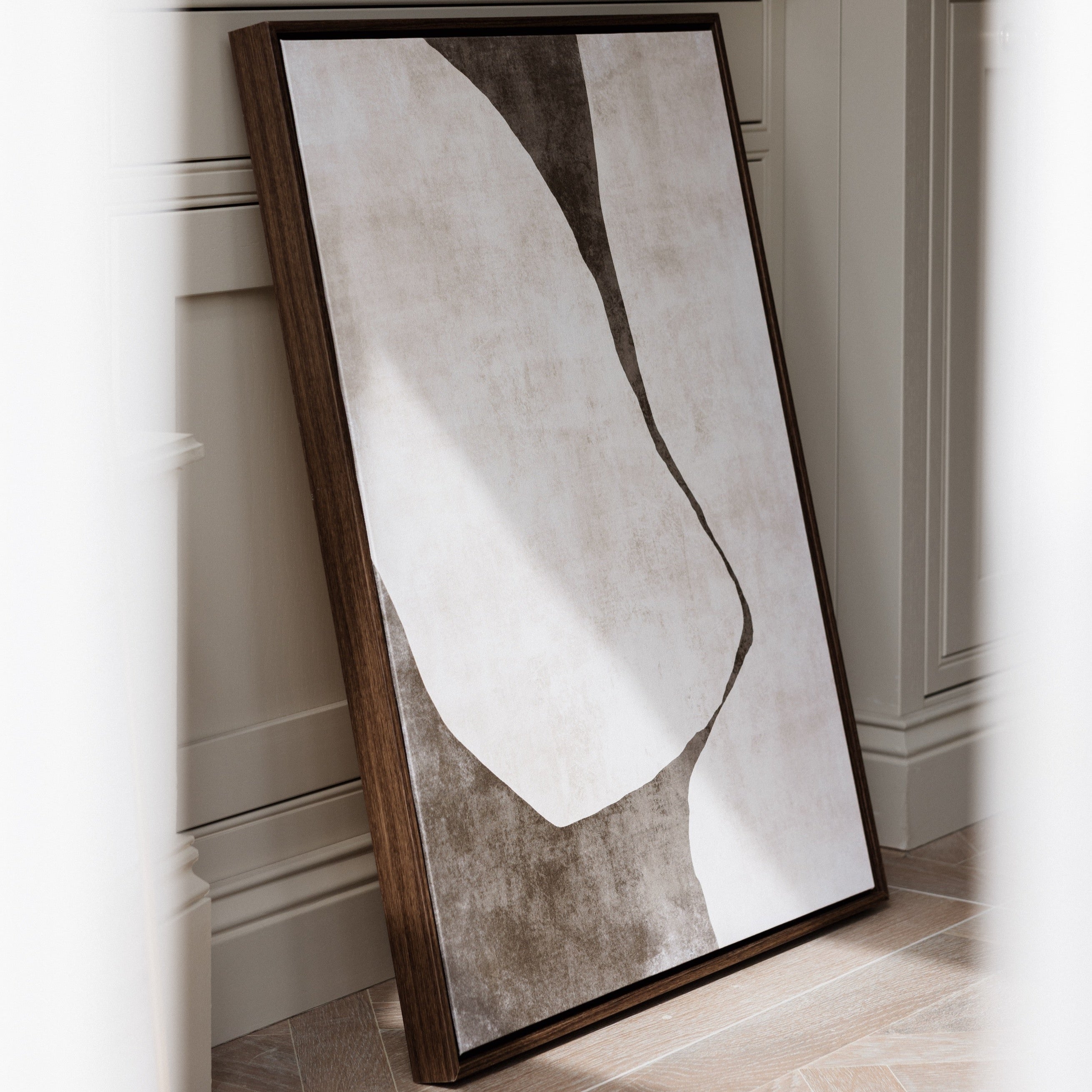 Gigi I Portrait Framed Printed Canvas - Mala Art Co.