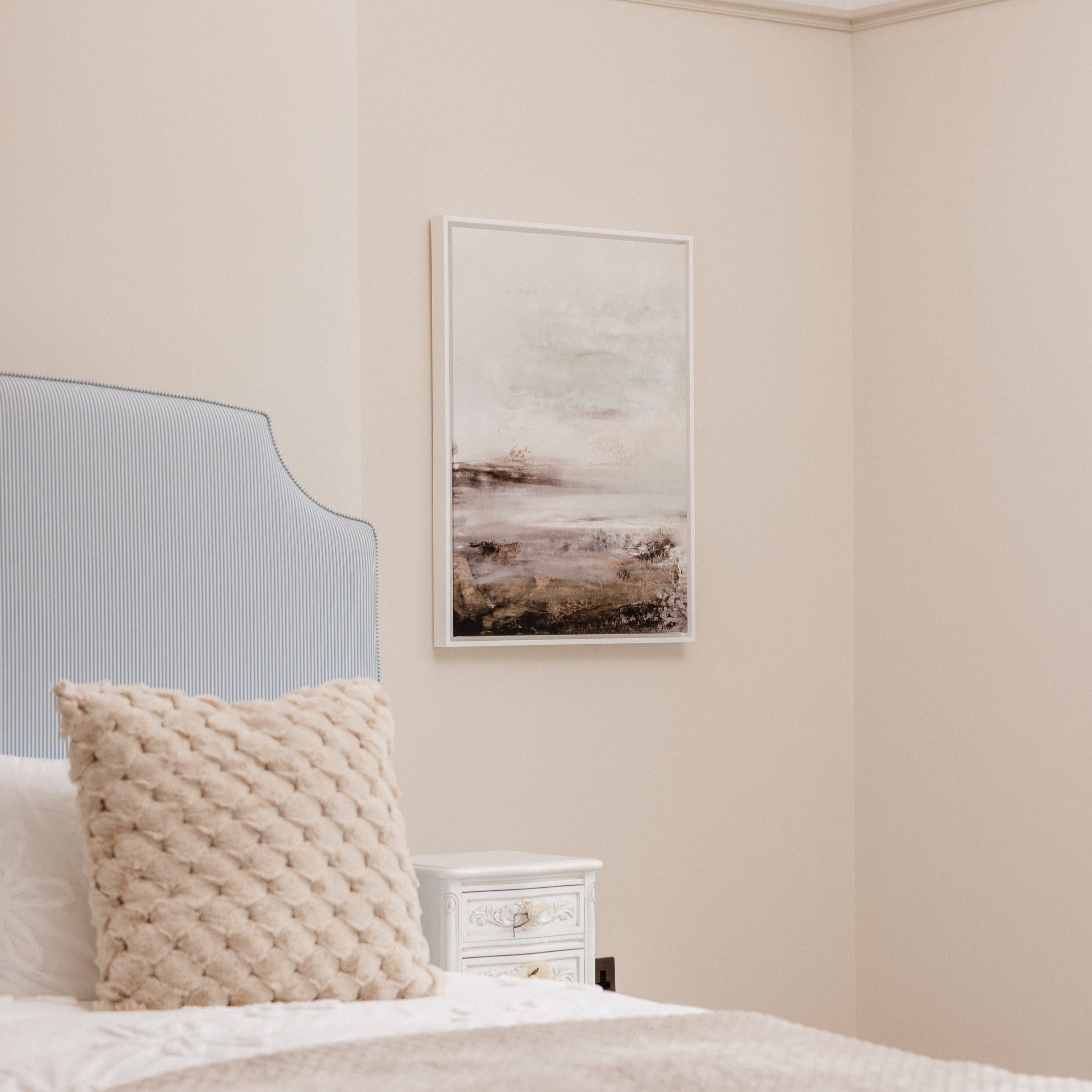 Downtempo 1 Framed Printed Canvas