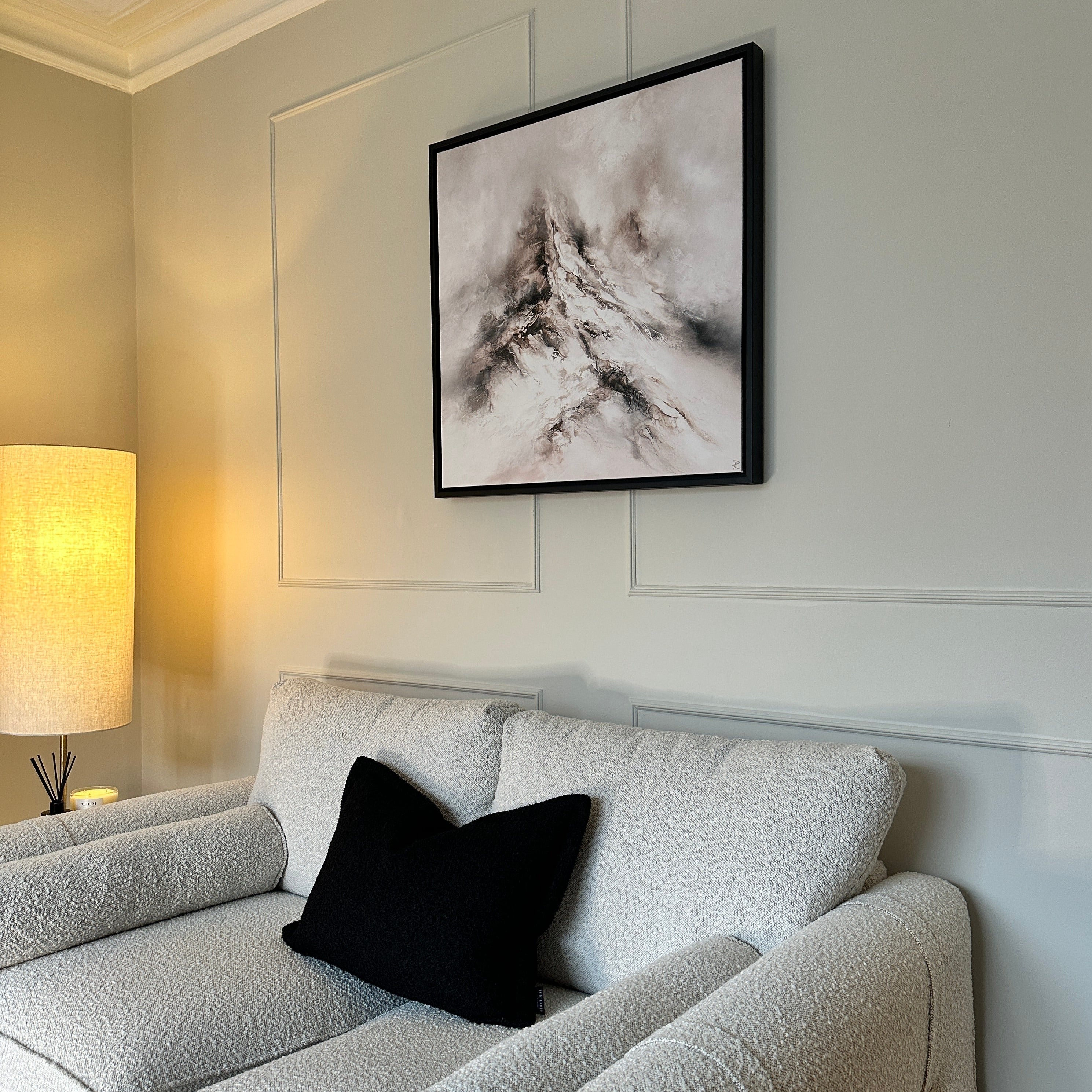 Altitude Square Framed Printed Canvas - Mala Art Co.