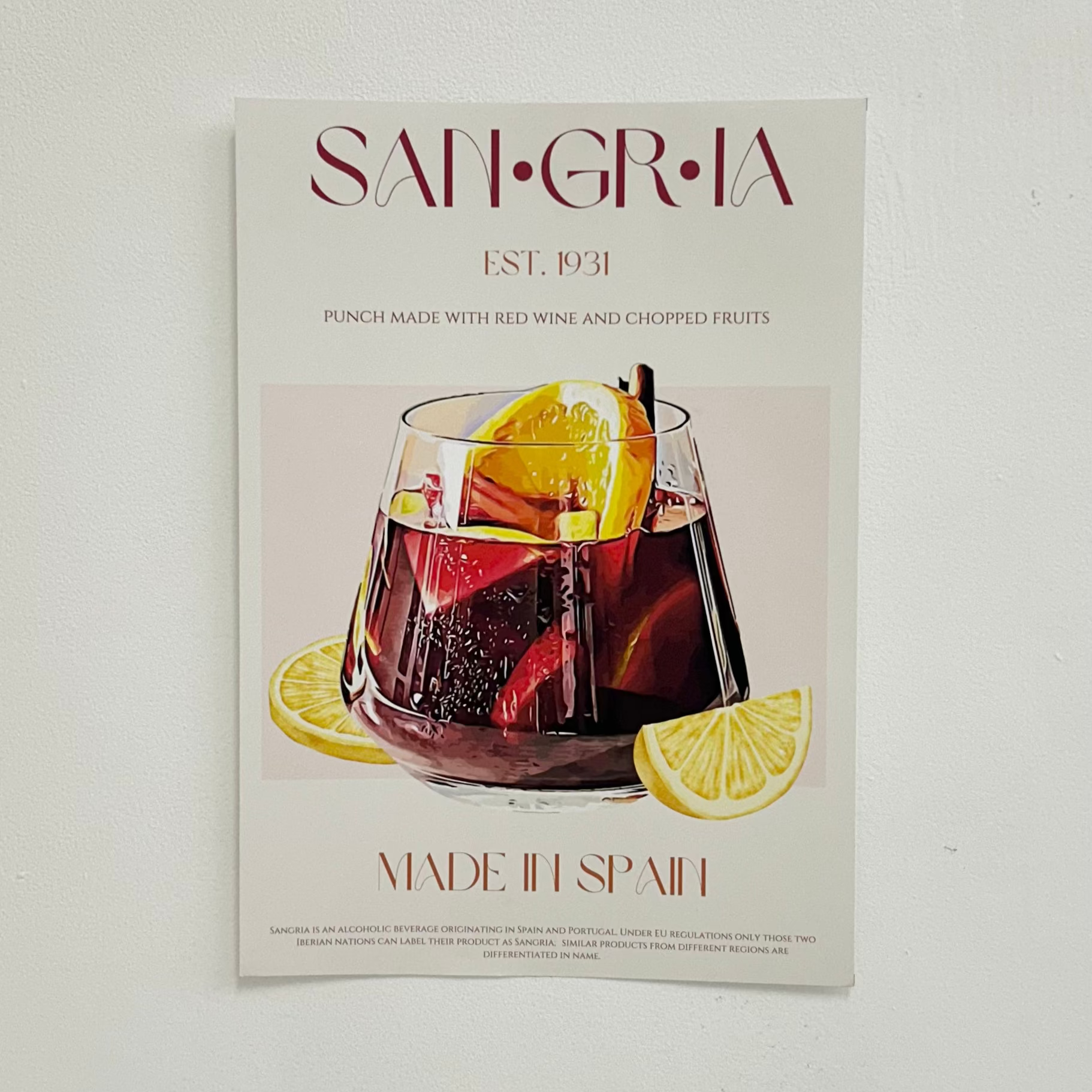 Sangria Print