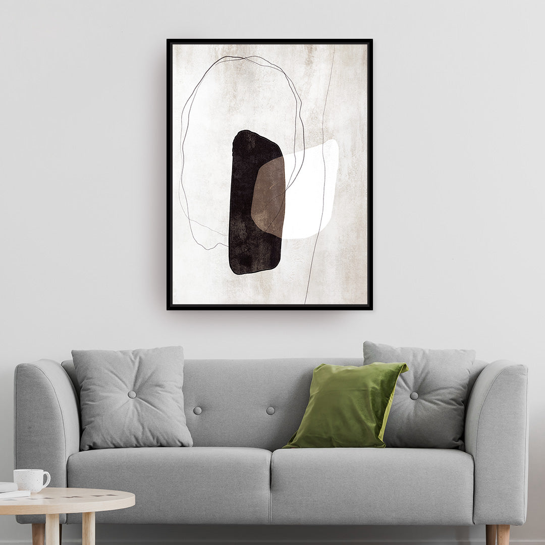 Hela Portrait Framed Printed Canvas - Mala Art Co.