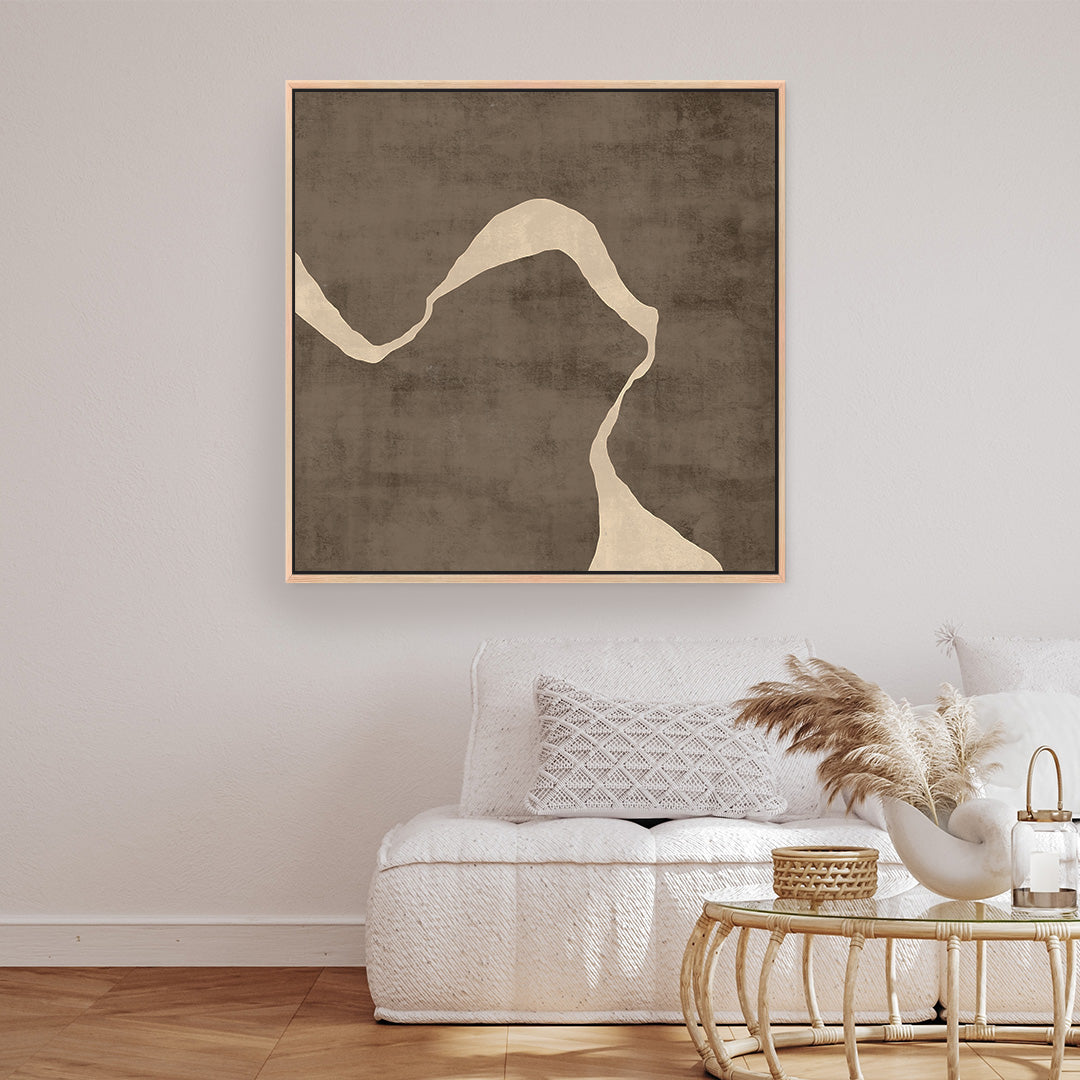 Moko I Square Framed Printed Canvas - Mala Art Co.