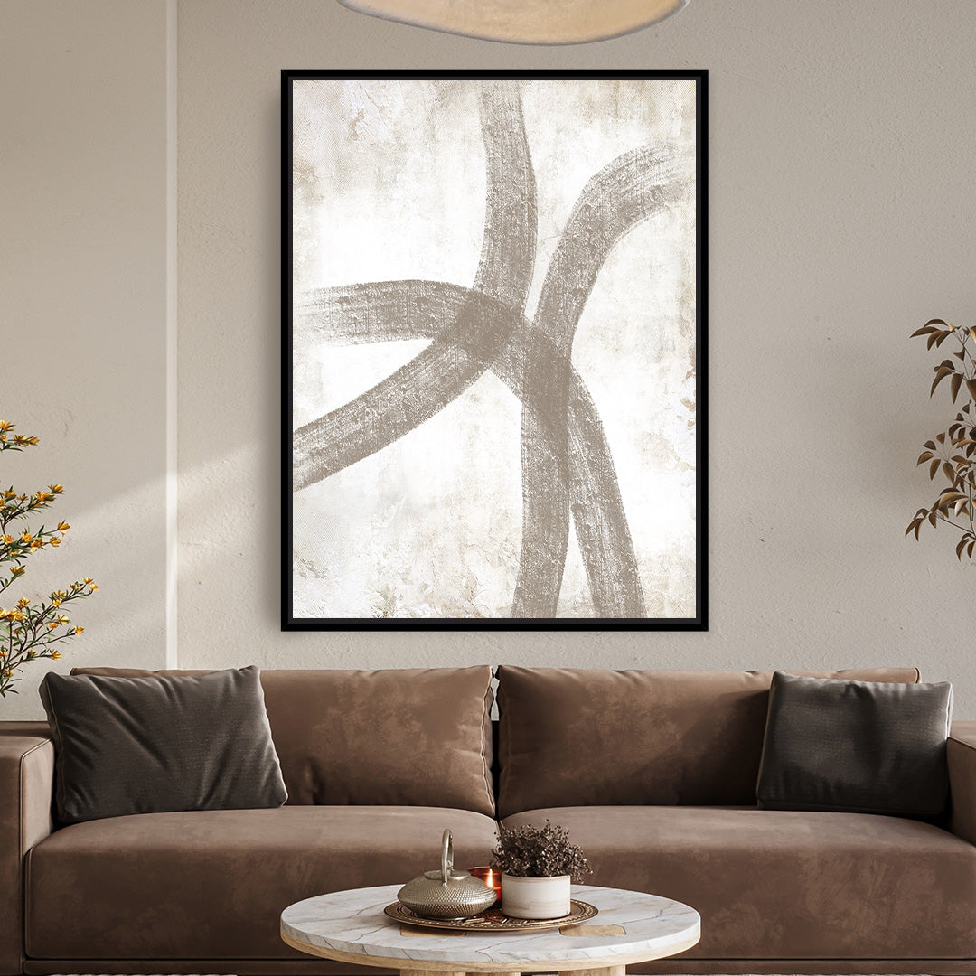 Myro II Portrait Framed Printed Canvas - Mala Art Co.