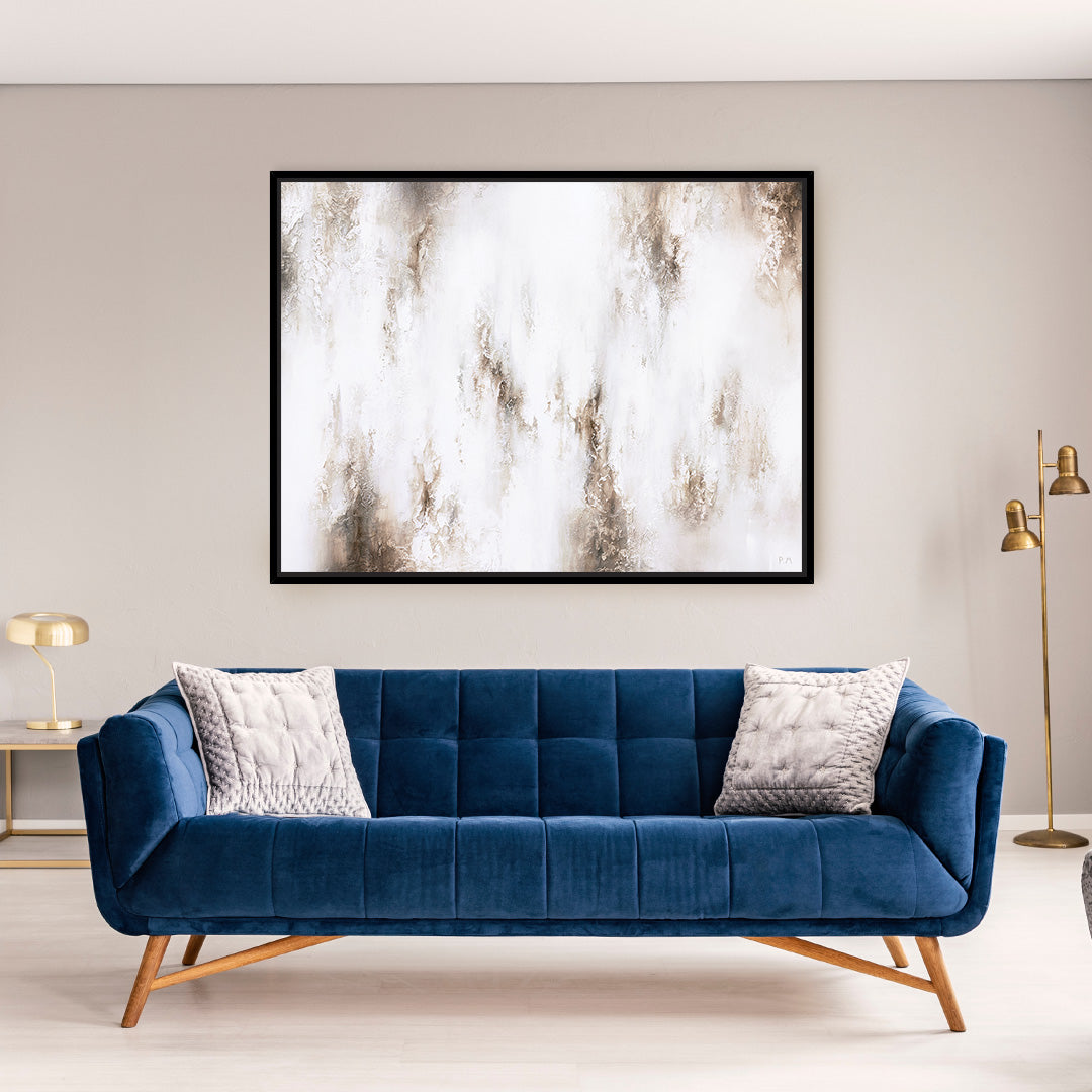 Nola I Landscape Framed Printed Canvas