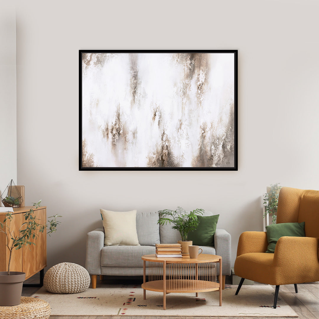 Nola II Landscape Framed Printed Canvas