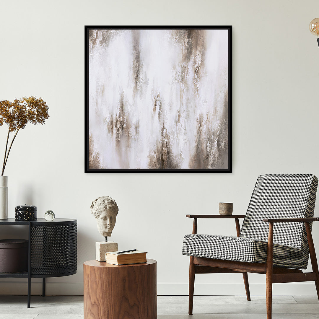 Nola II Square Framed Printed Canvas