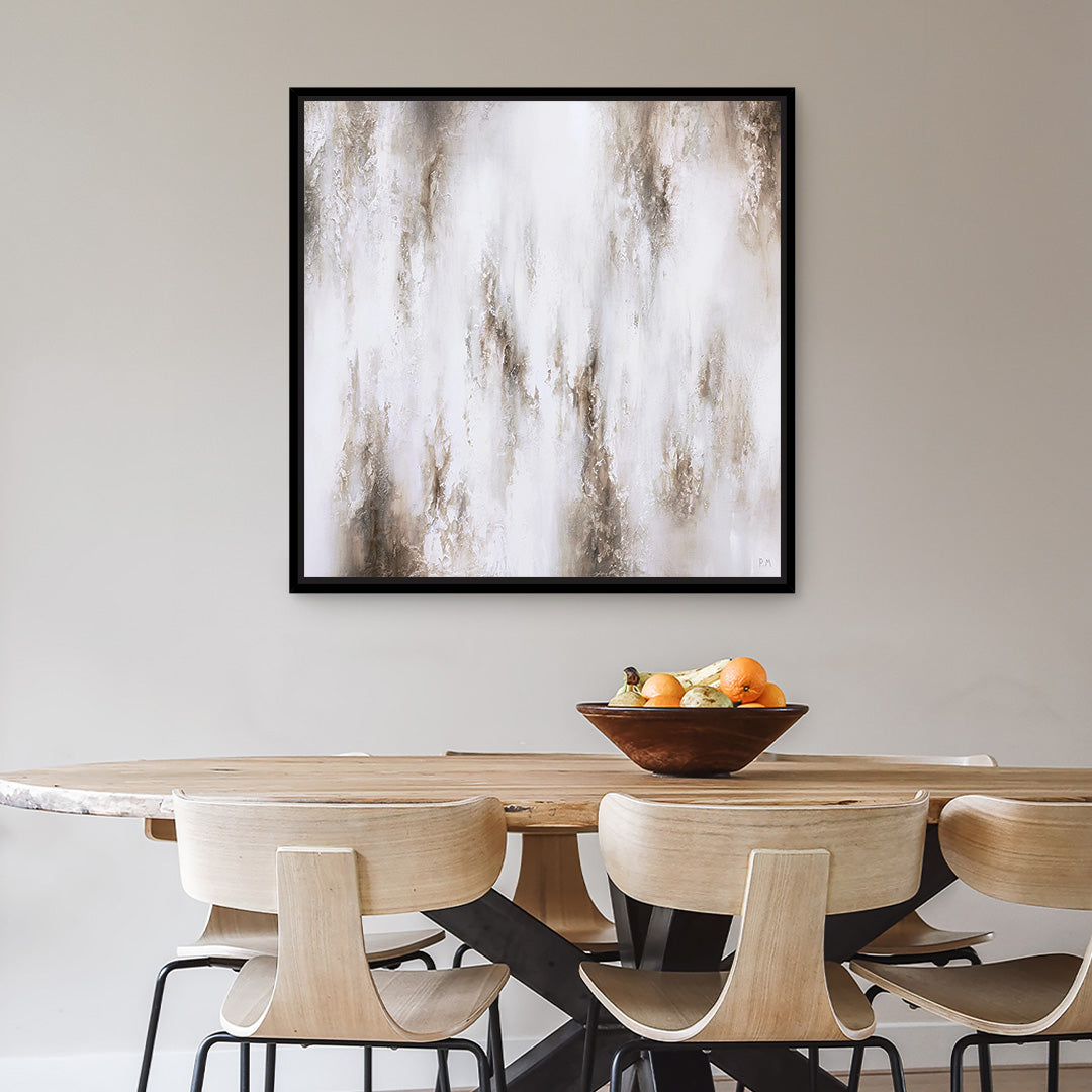 Nola I Square Framed Printed Canvas