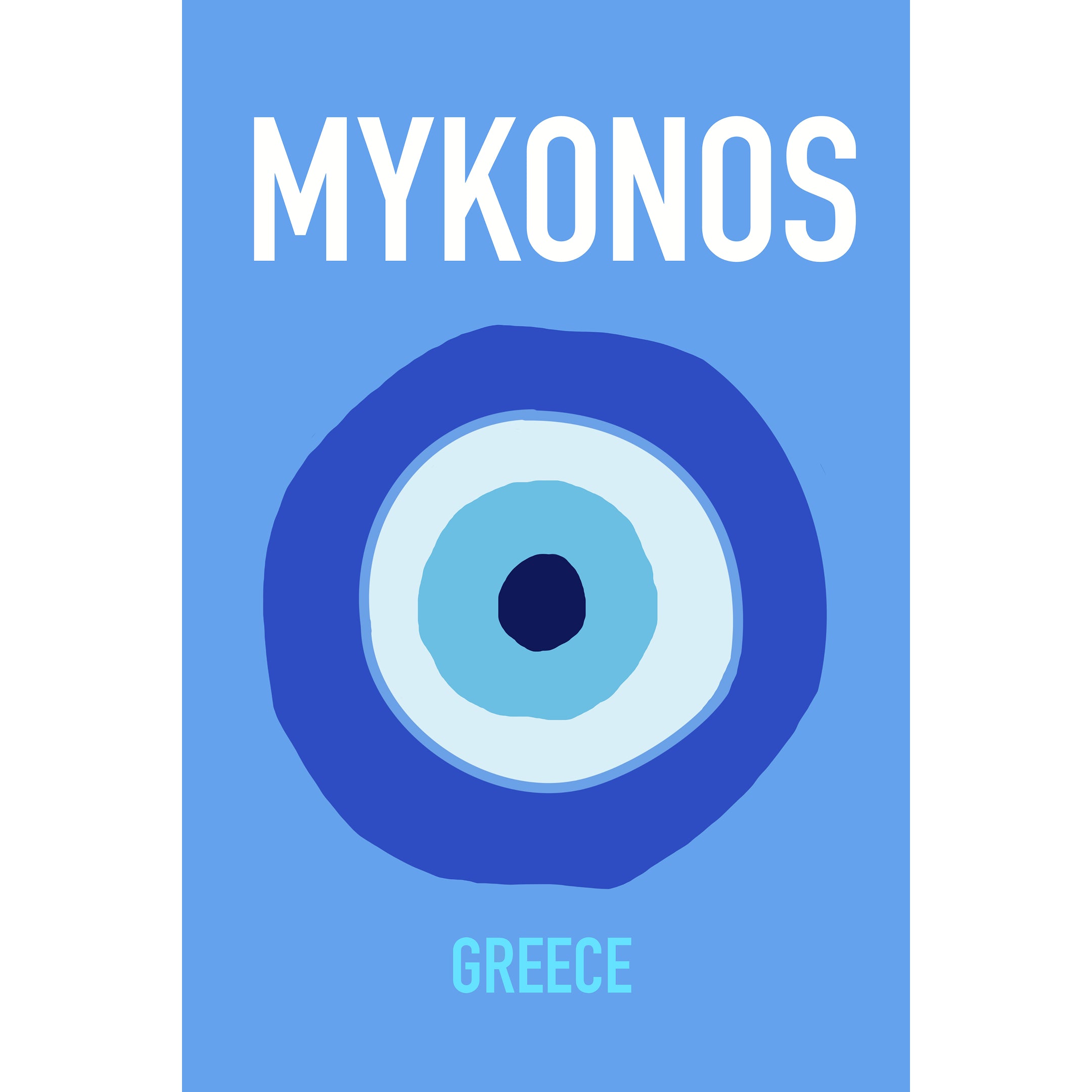 Mykonos Print