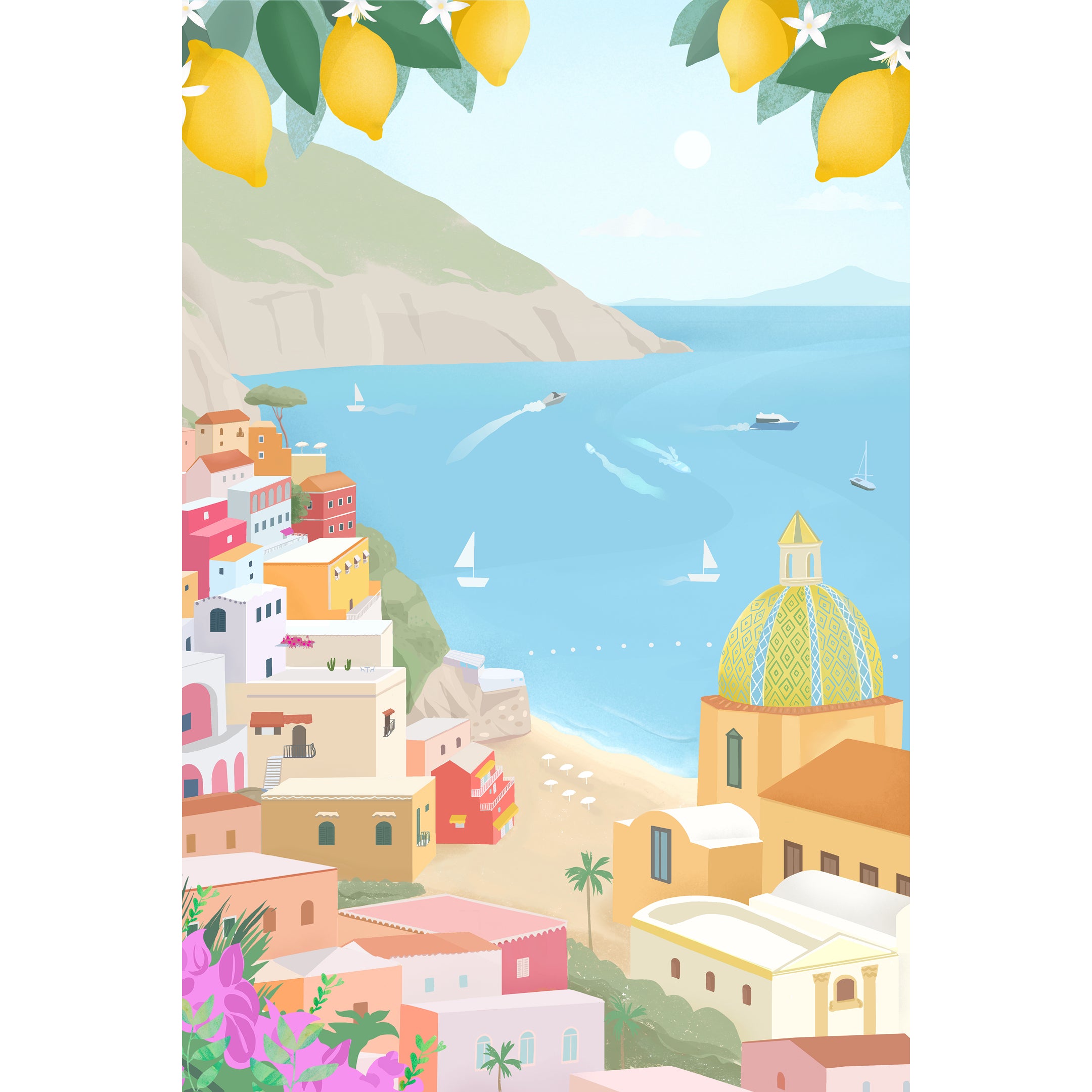 Positano, Italy Print