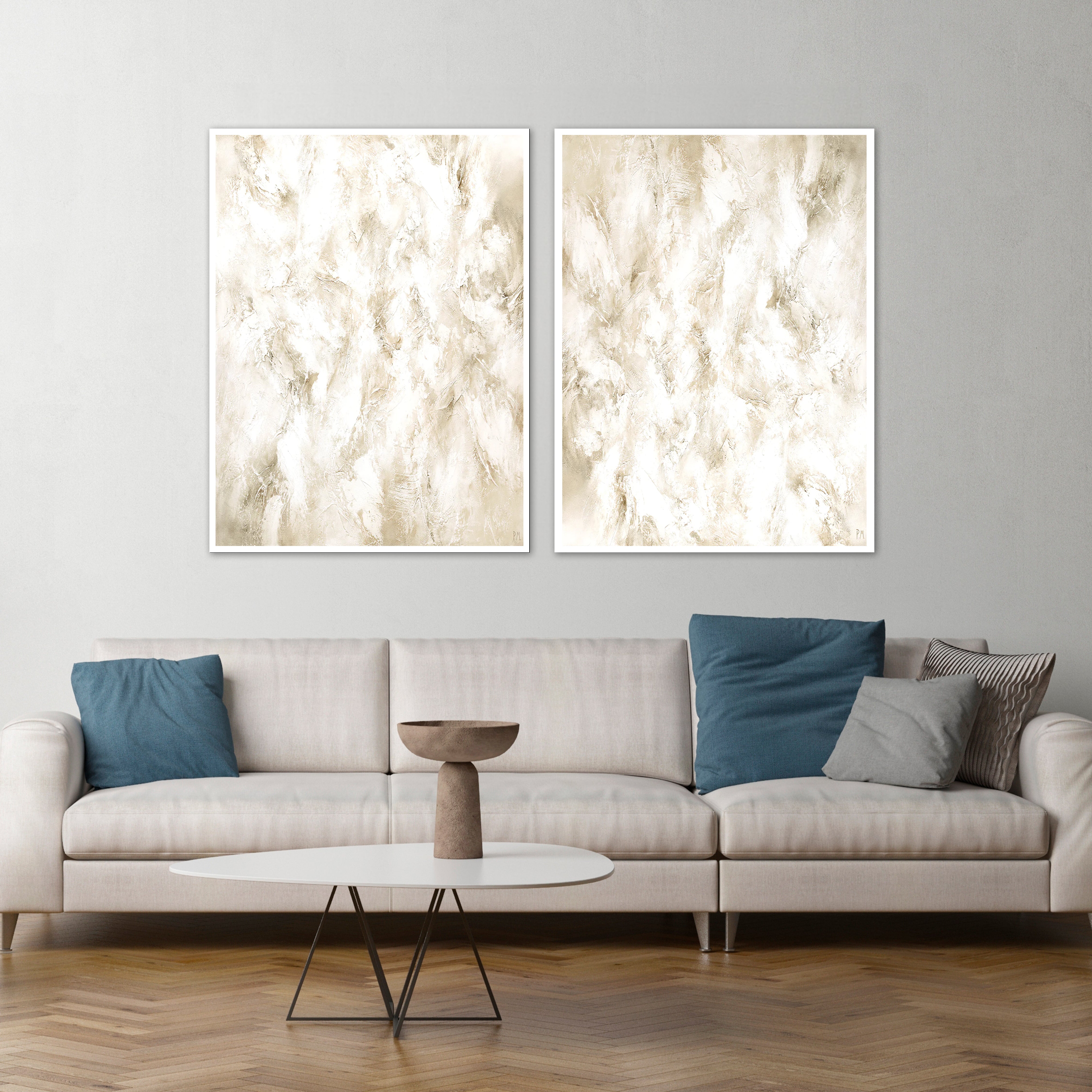 Unearthed Portrait Framed Canvas Set of 2 - Mala Art Co.