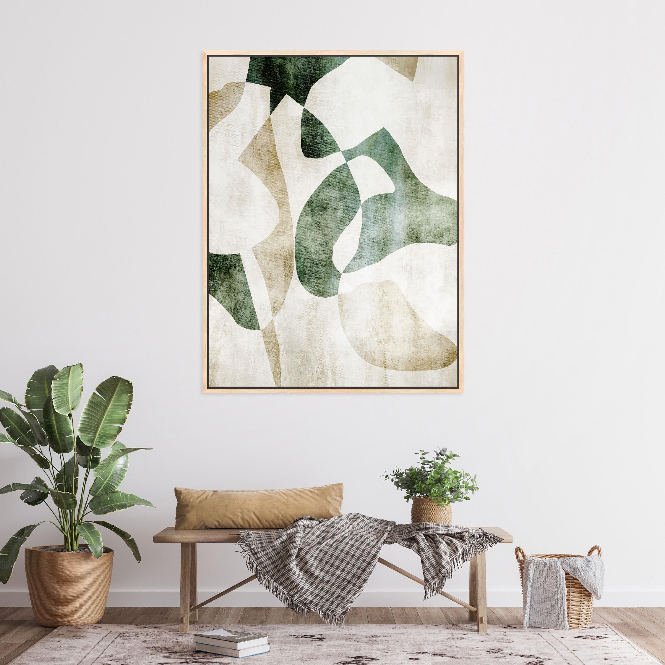 Soraya Portrait Framed Printed Canvas - Mala Art Co.