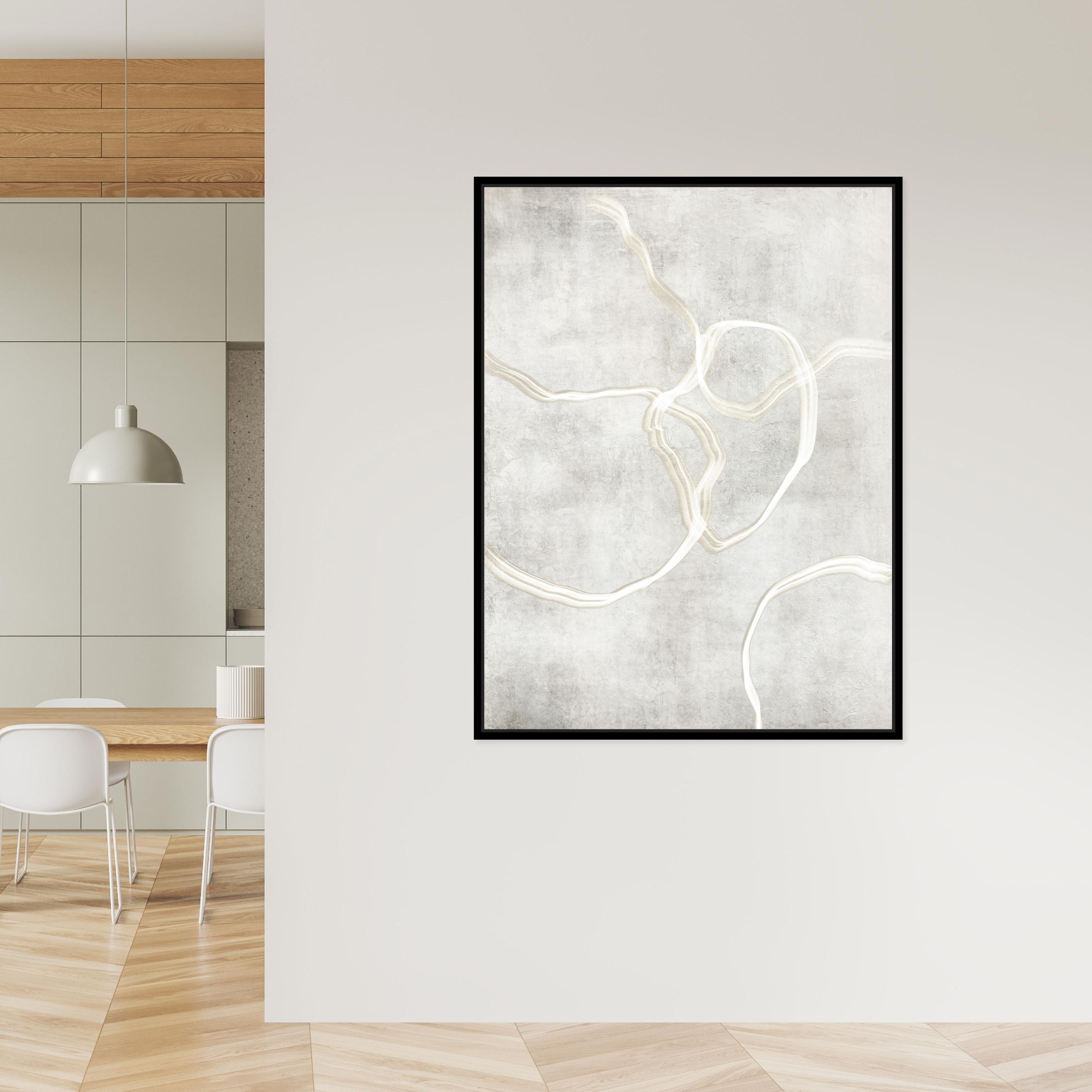 Stylo II Portrait Framed Printed Canvas - Mala Art Co.