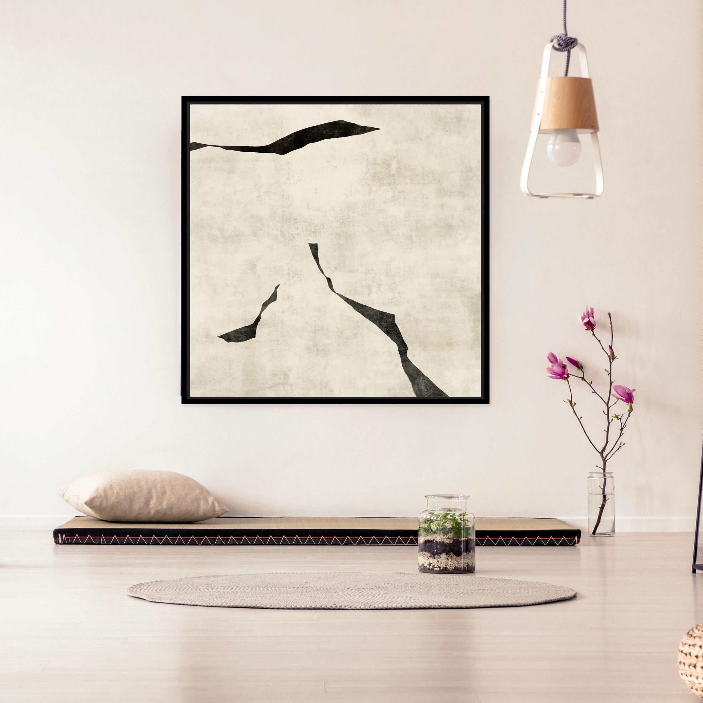 Oslo I Square Framed Printed Canvas - Mala Art Co.