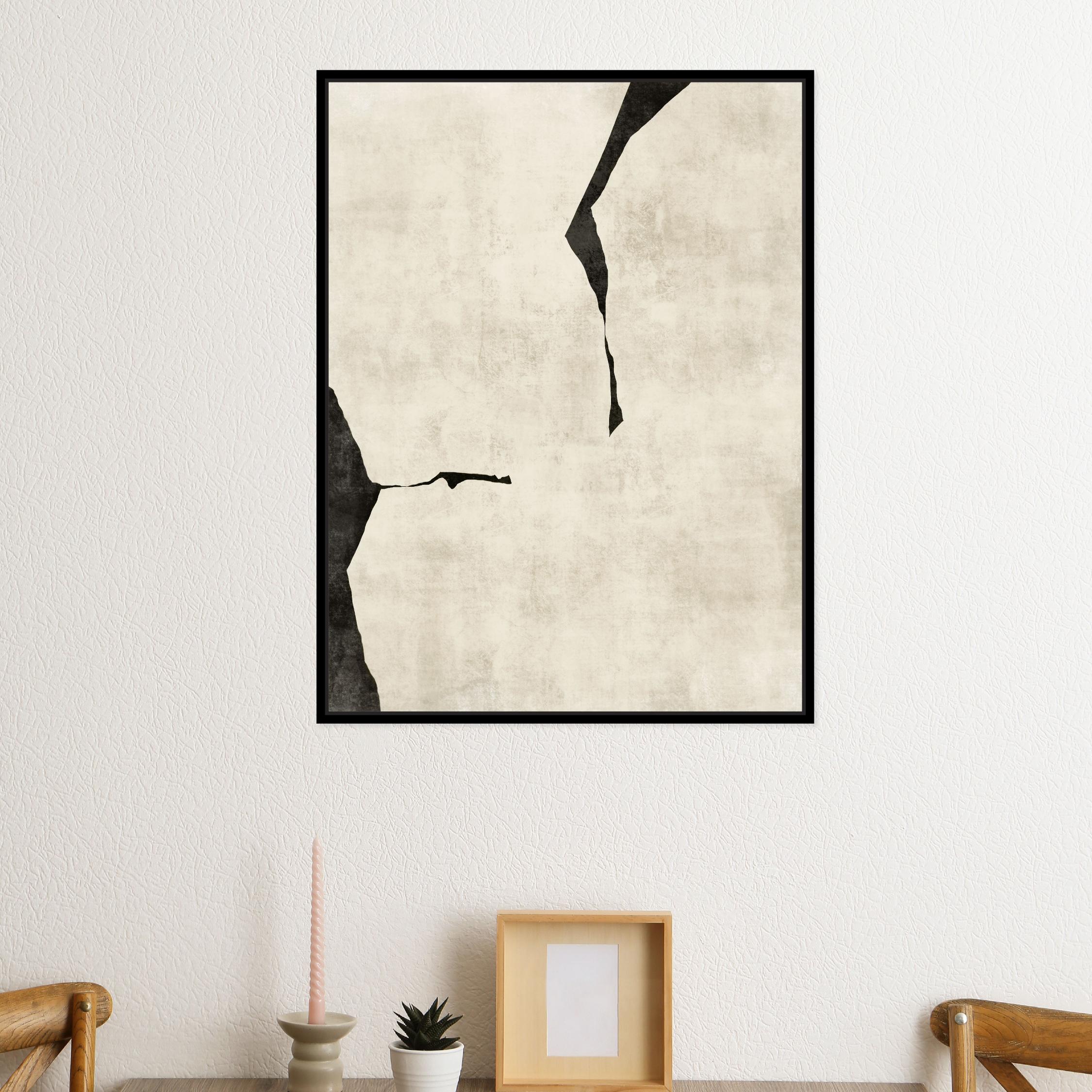 Oslo II Portrait Framed Printed Canvas - Mala Art Co.