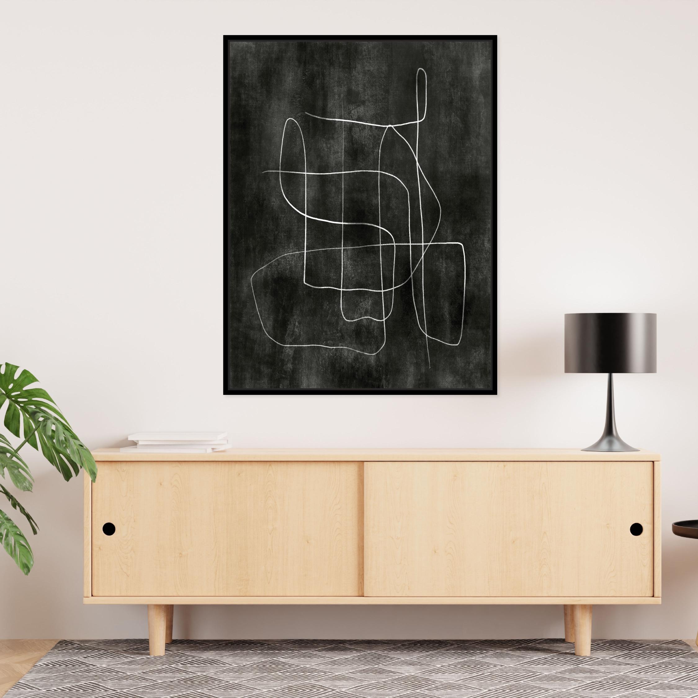 Sonata Portrait Framed Printed Canvas - Mala Art Co.