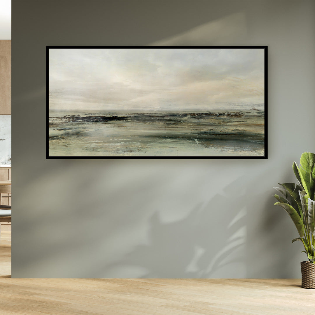 Rugged Panoramic Framed Printed Canvas