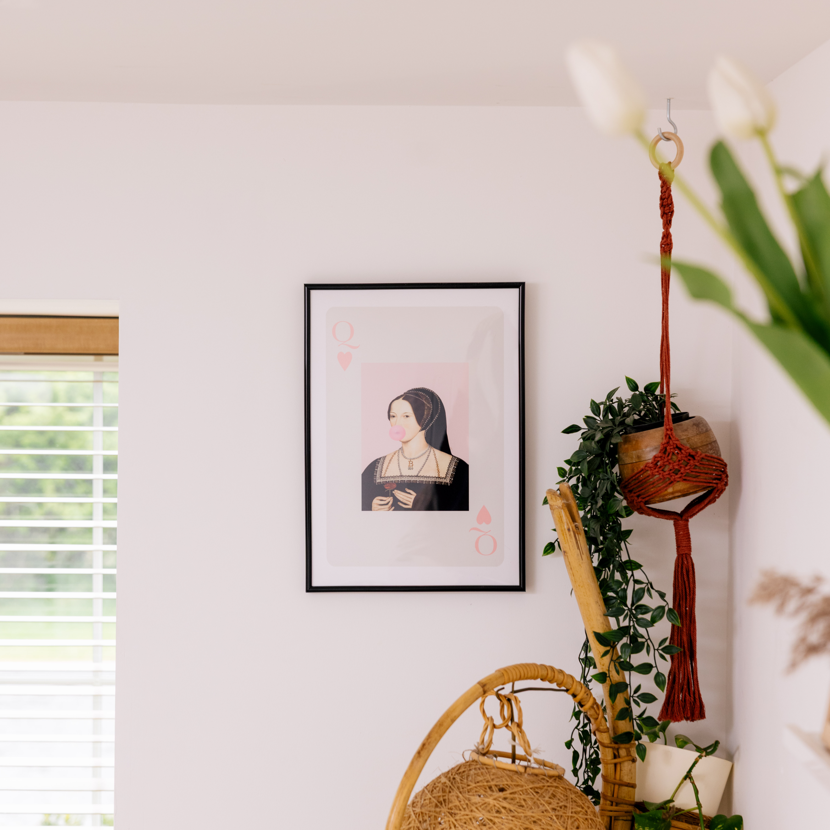 Queen of Hearts Print