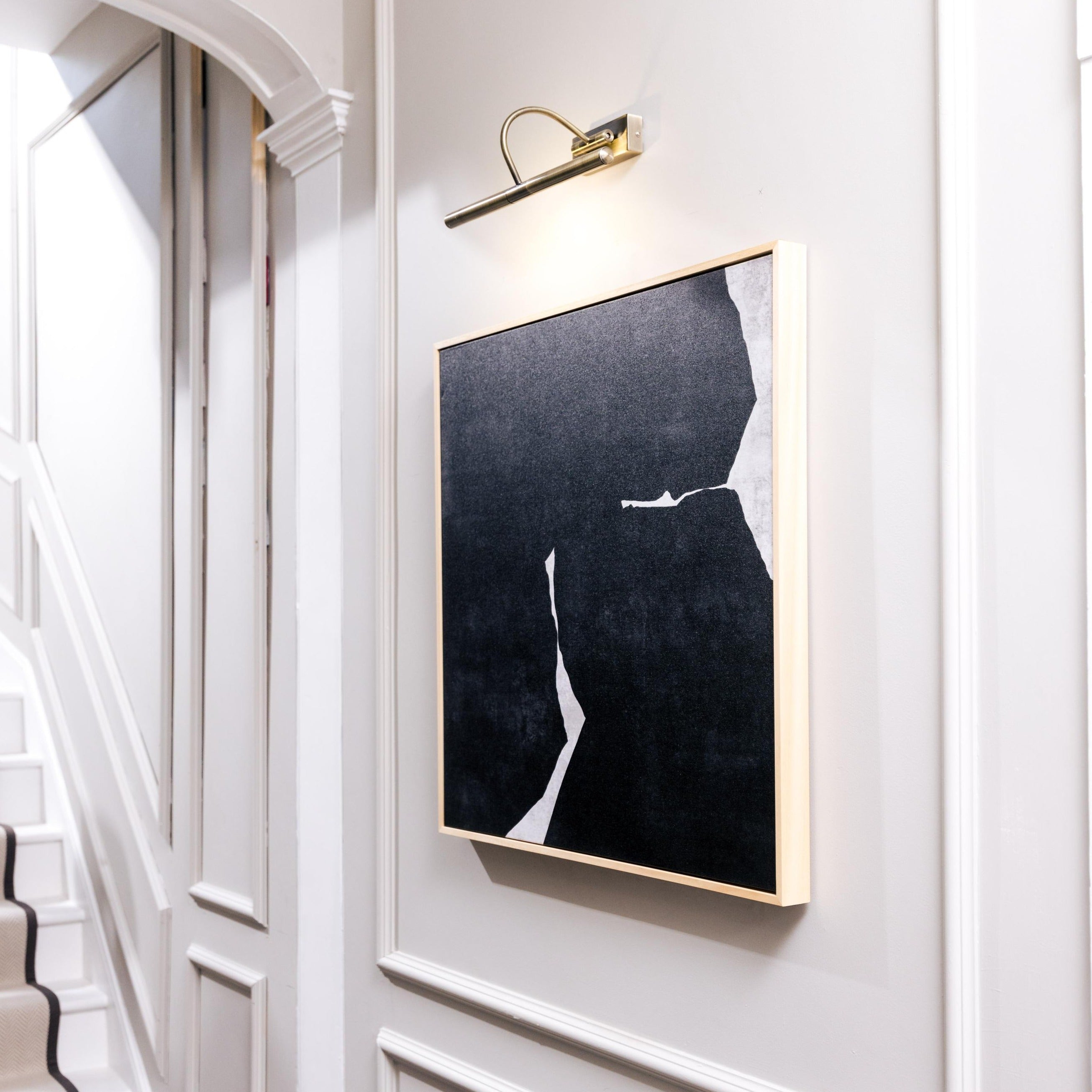 Nero III Square Framed Printed Canvas - Mala Art Co.