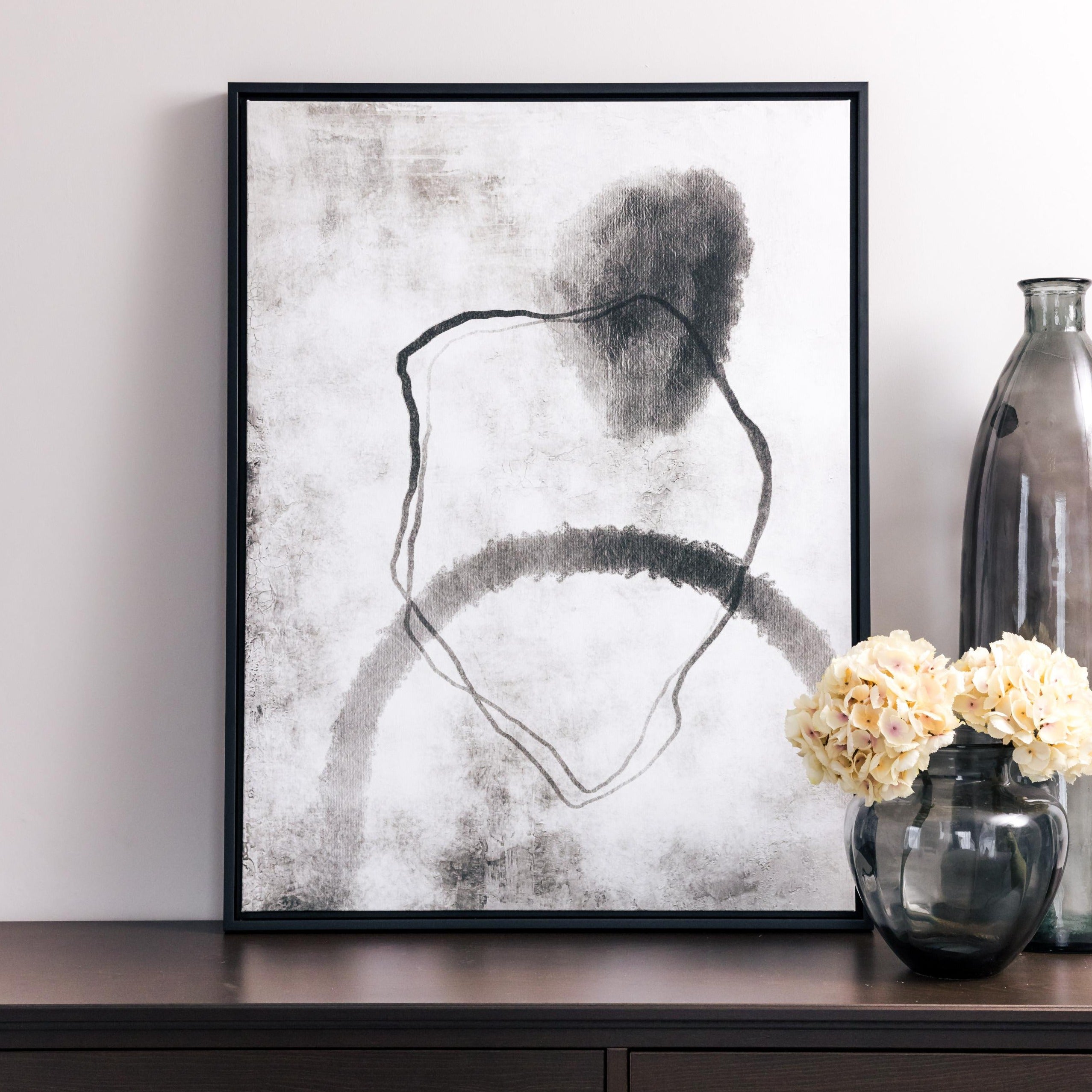 Novu Portrait Framed Printed Canvas - Mala Art Co.