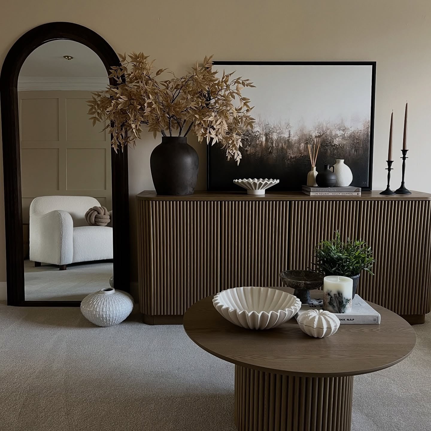 Rustica Landscape Framed Printed Canvas - Mala Art Co.