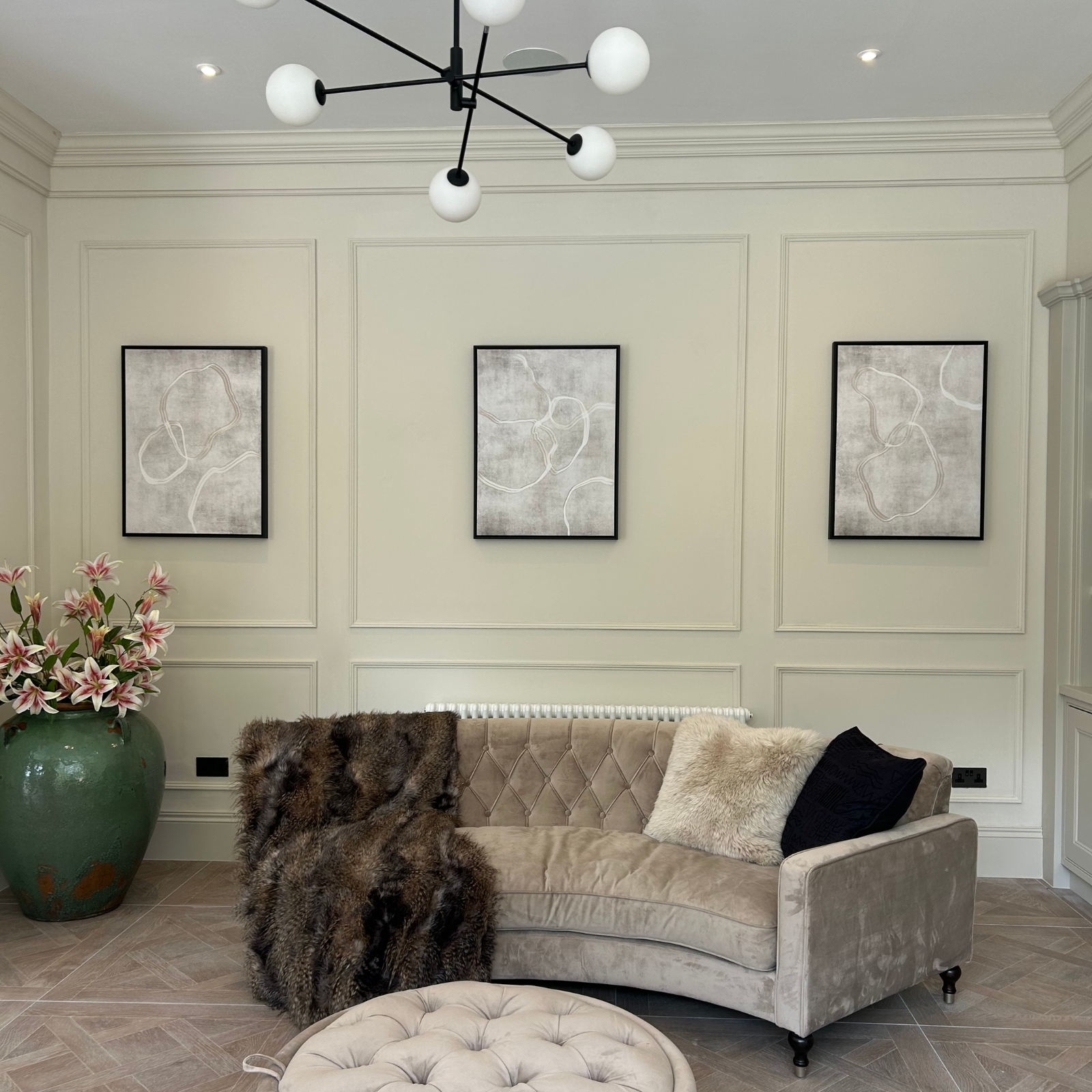 Stylo Portrait Framed Canvas Set of 3 - Mala Art Co.