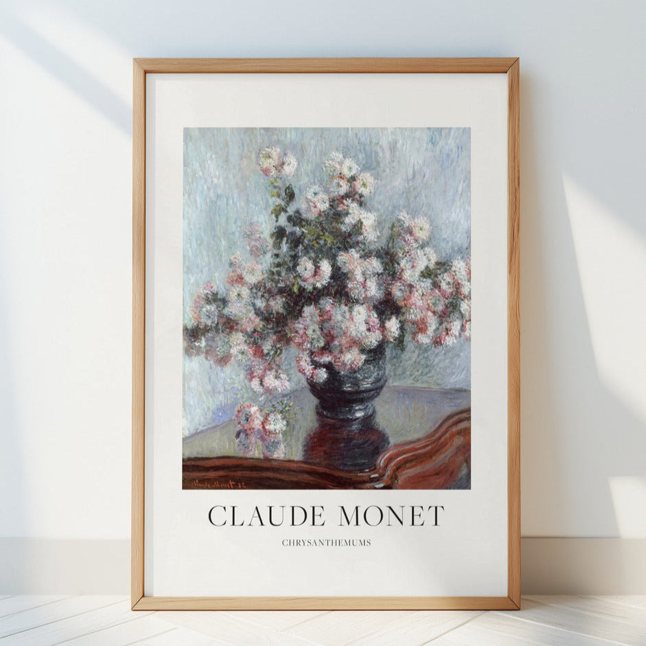 Chrysanthemums Print