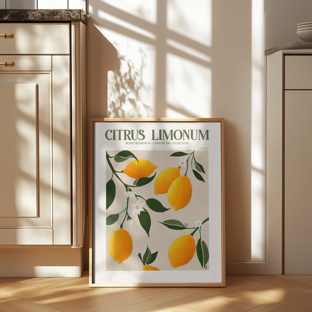 Citrus Lemon Print