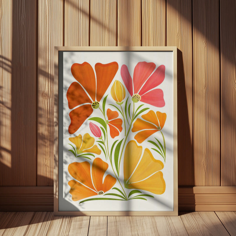 Spring Wildflowers Print