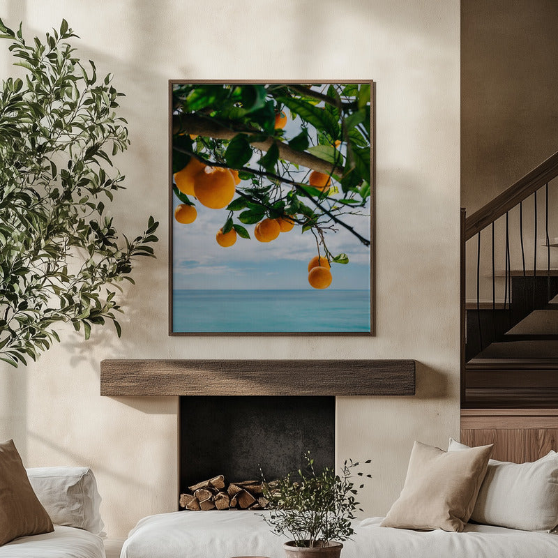 Amalfi Coast Oranges Print