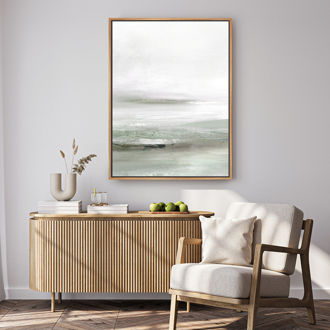 Light Dawn 2 Framed Printed Canvas