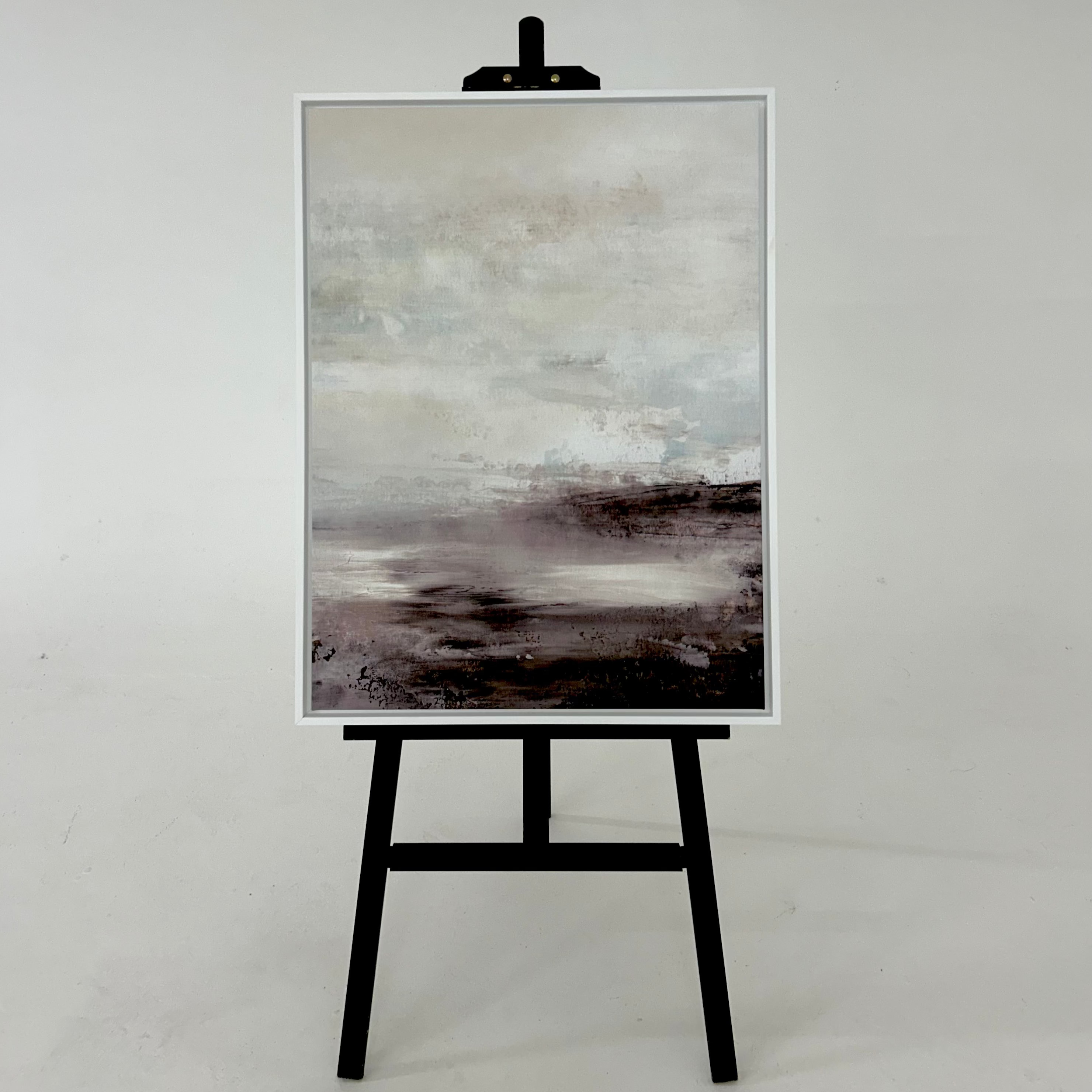 Downtempo 2 Framed Printed Canvas