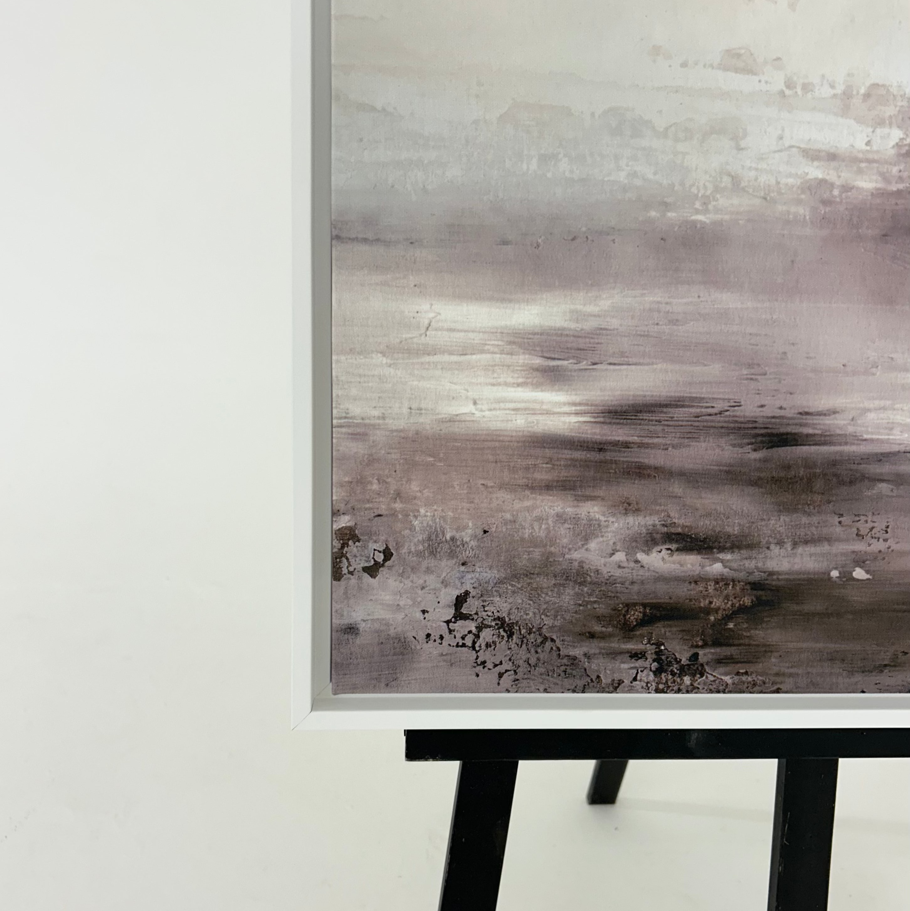 Downtempo 2 Framed Printed Canvas