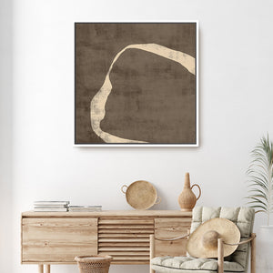 Moko II Square Framed Printed Canvas - Mala Art Co.