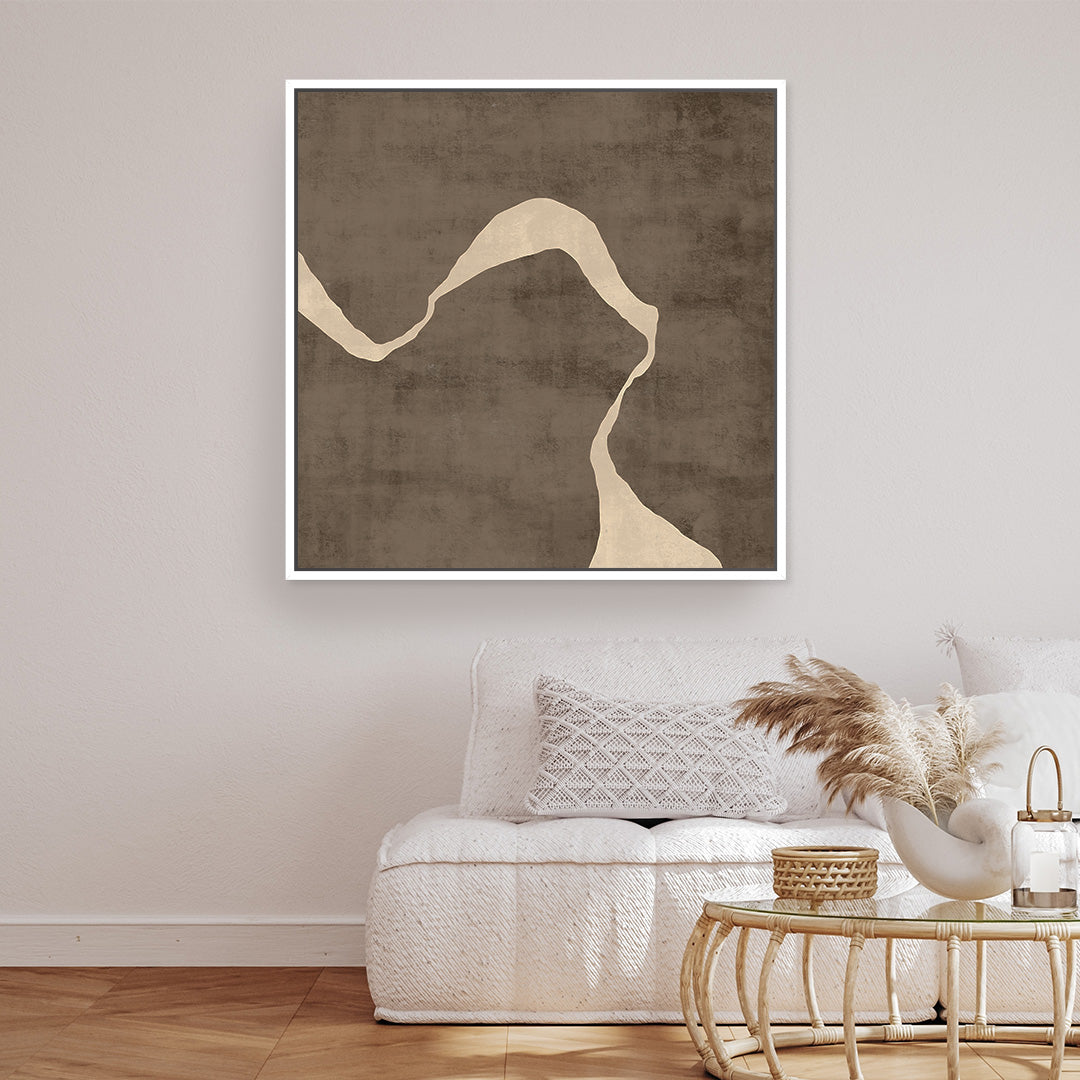 Moko I Square Framed Printed Canvas - Mala Art Co.