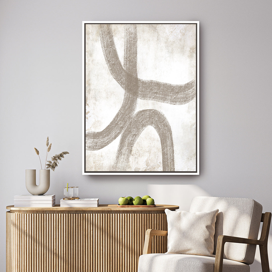 Myro I Portrait Framed Printed Canvas - Mala Art Co.