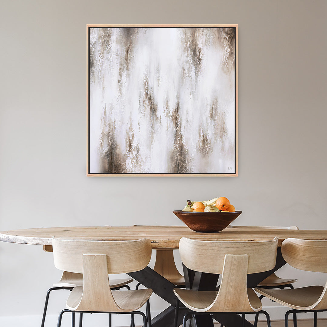 Nola I Square Framed Printed Canvas