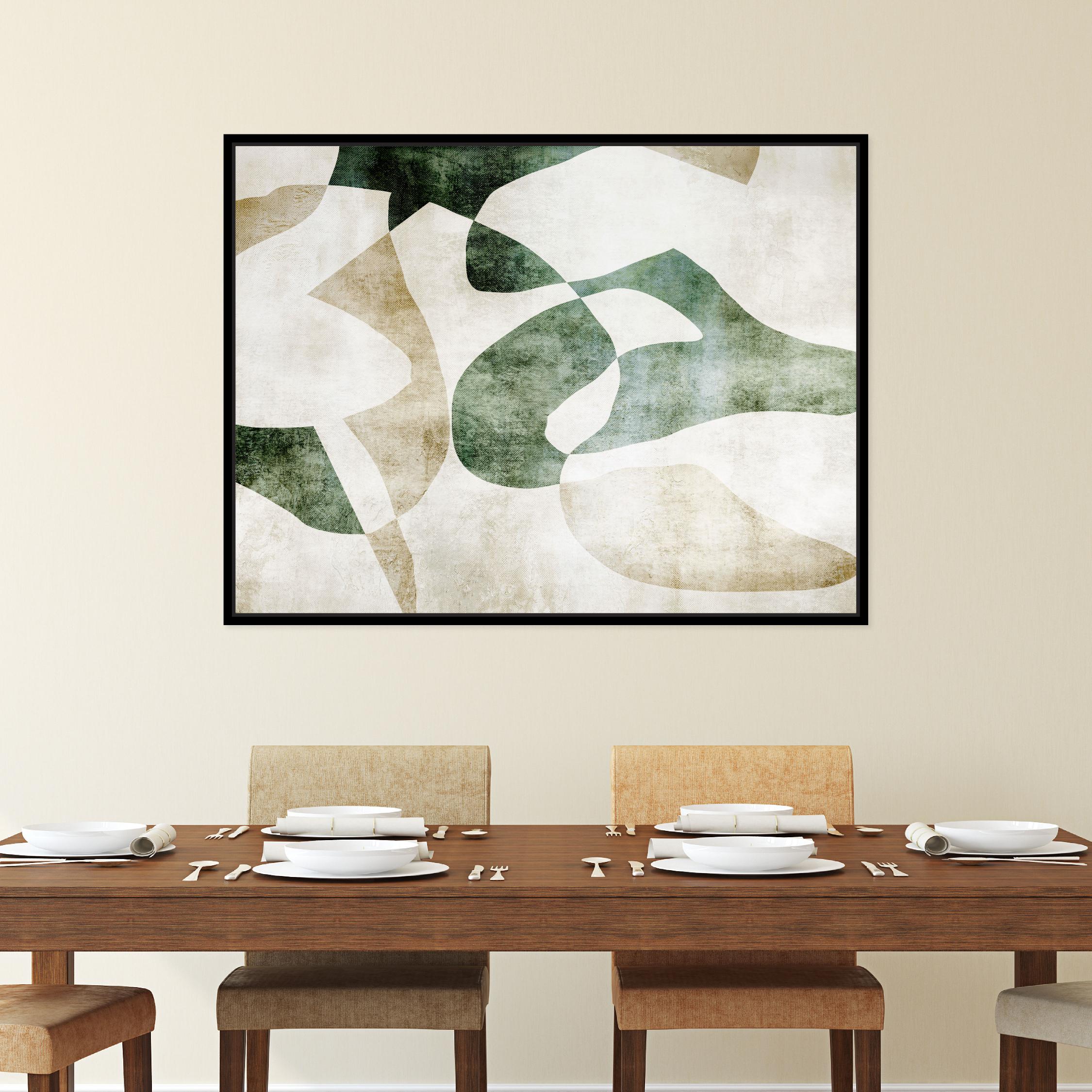Soraya Landscape Framed Printed Canvas - Mala Art Co.
