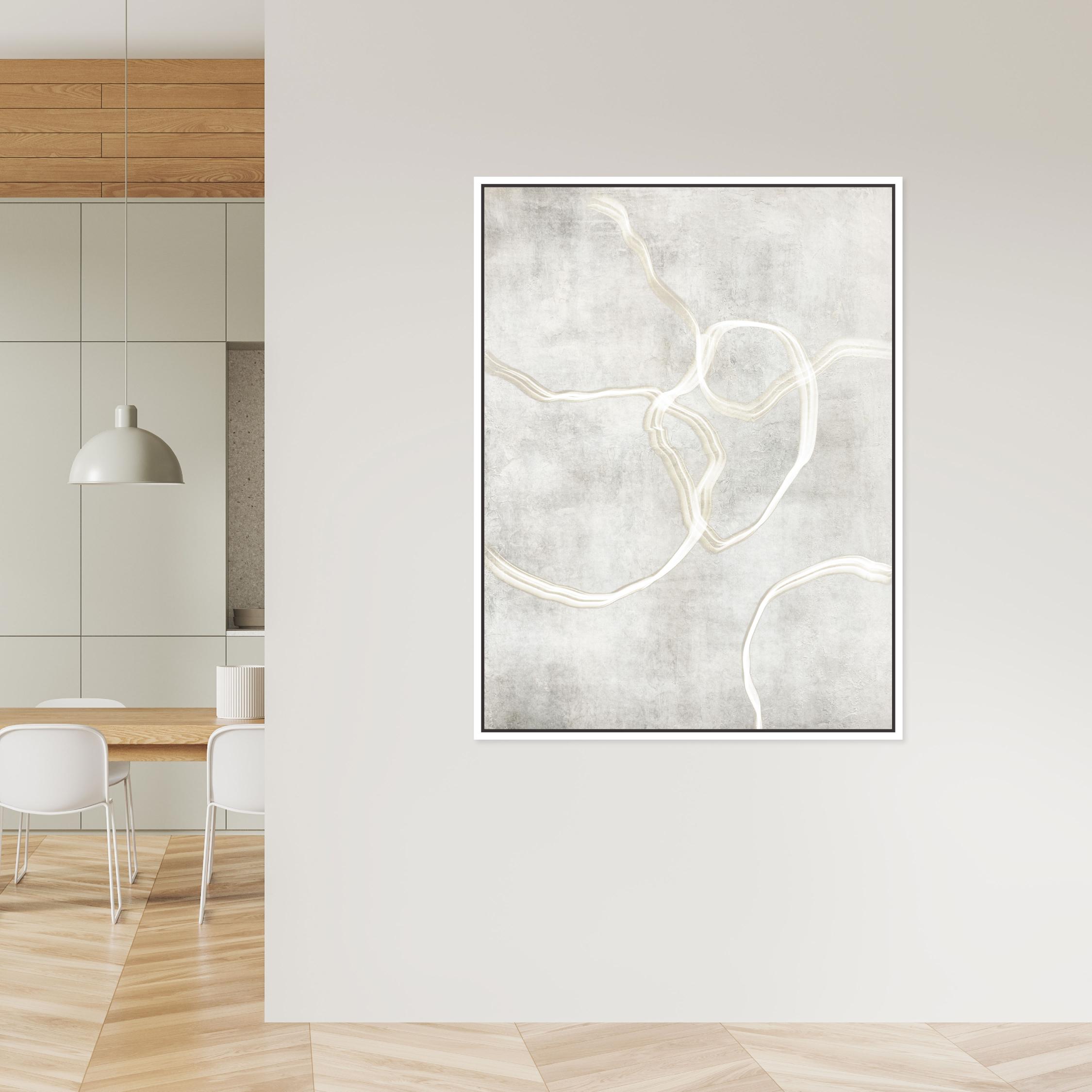 Stylo II Portrait Framed Printed Canvas - Mala Art Co.