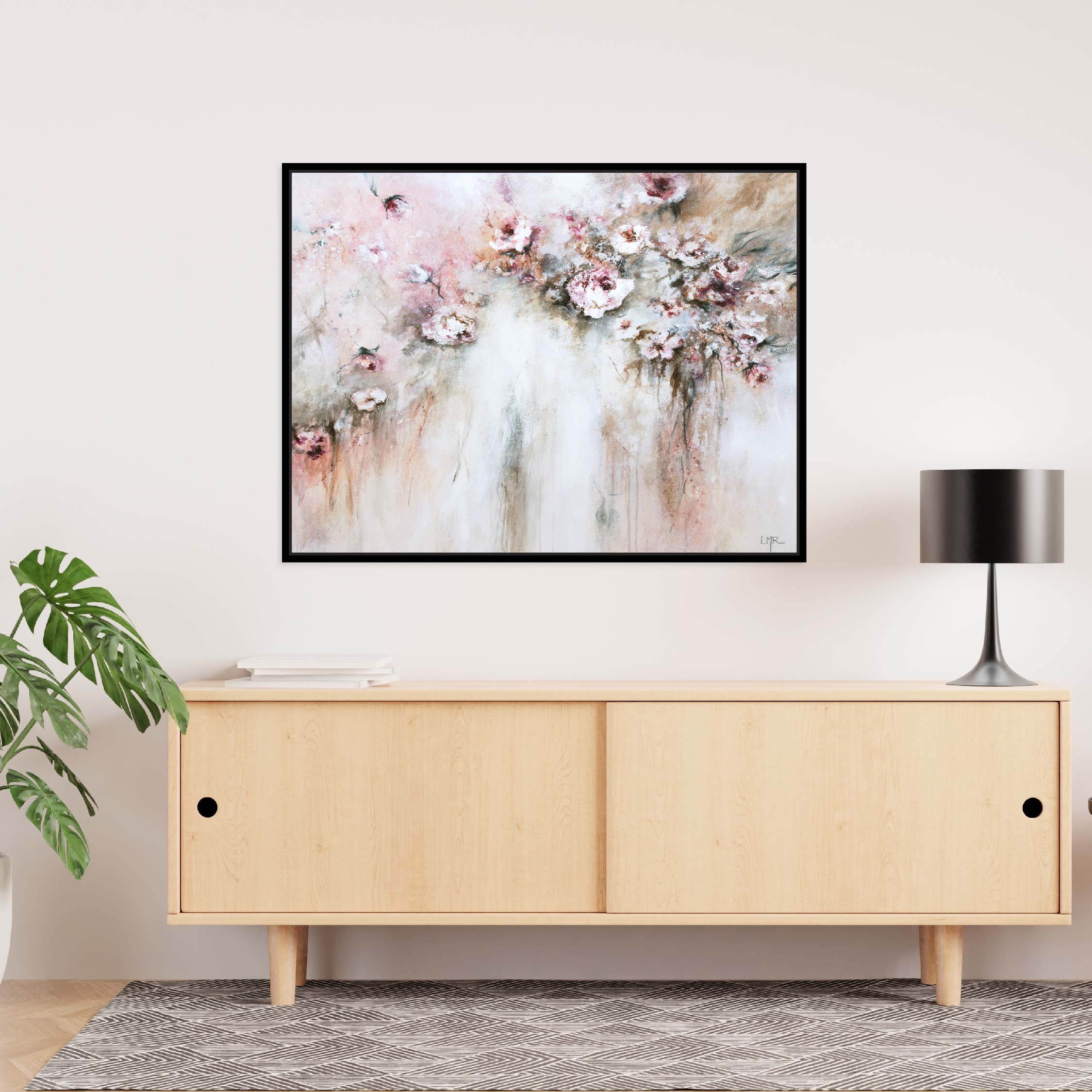 Amore Landscape Framed Printed Canvas - Mala Art Co.