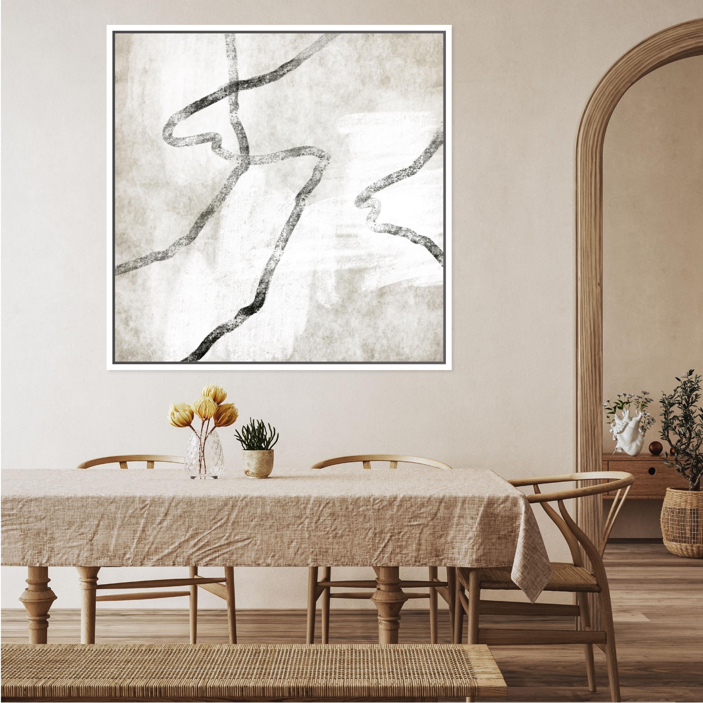 Modo I Square Framed Printed Canvas - Mala Art Co.