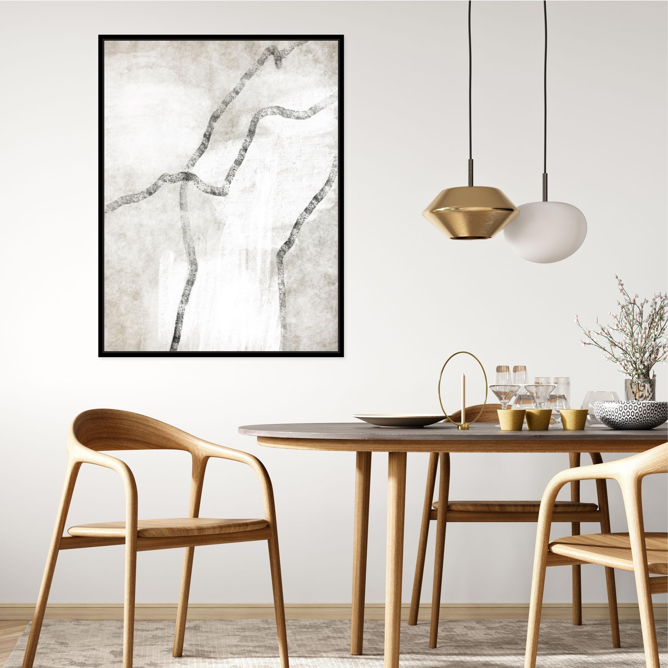 Modo III Portrait Framed Printed Canvas - Mala Art Co.