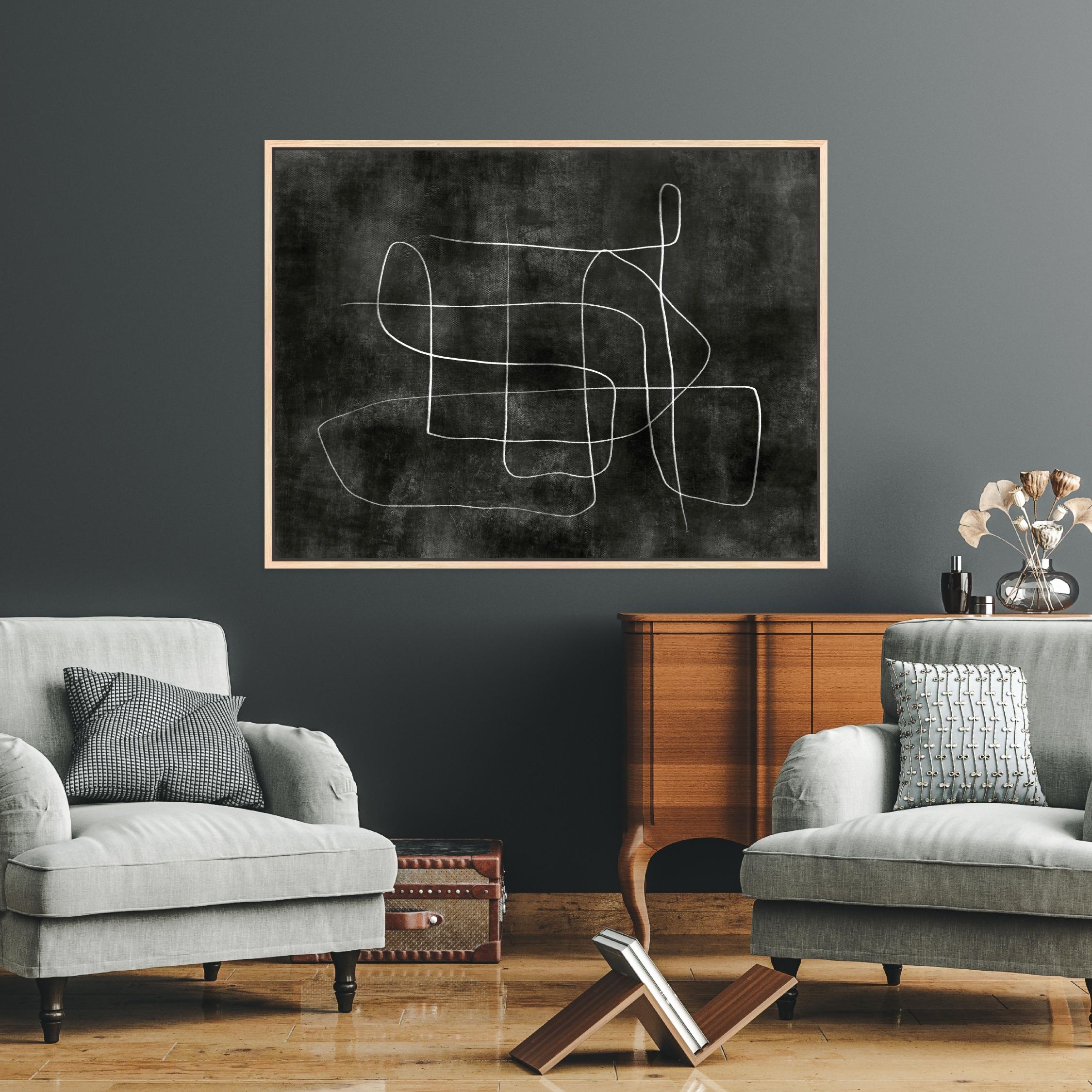 Sonata Landscape Framed Printed Canvas - Mala Art Co.