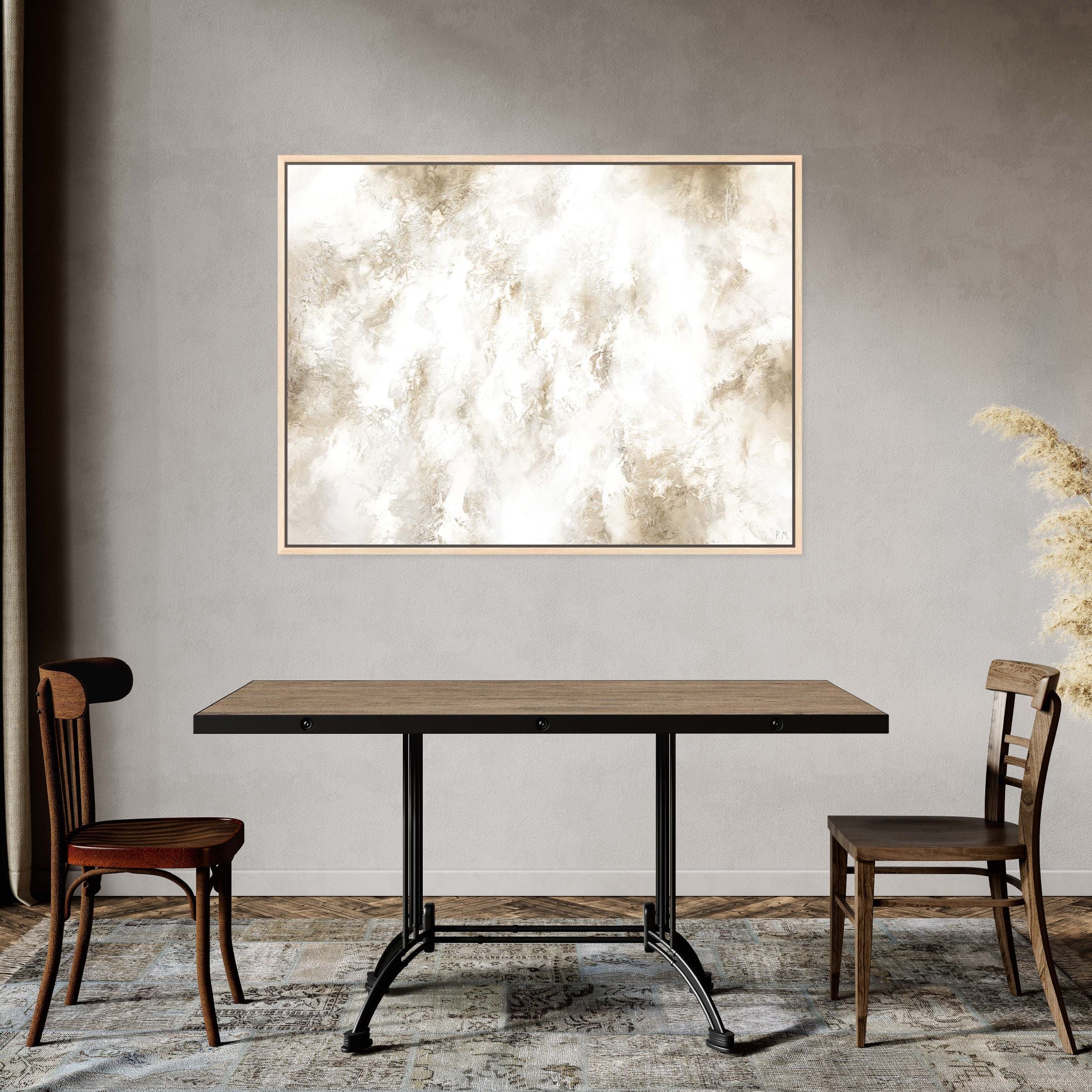 Core Landscape Framed Printed Canvas - Mala Art Co.