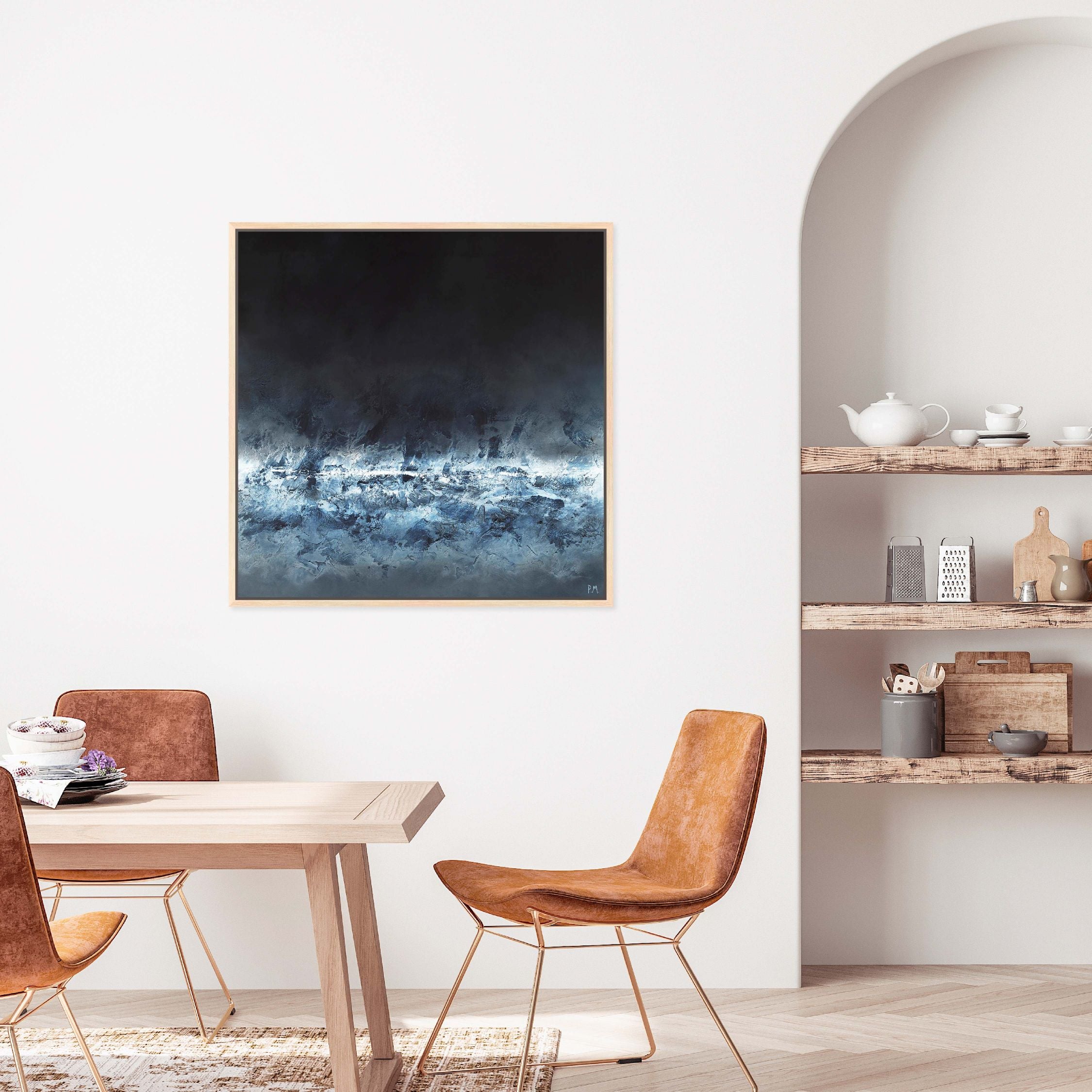 Aphrodite Square Framed Printed Canvas - Mala Art Co.