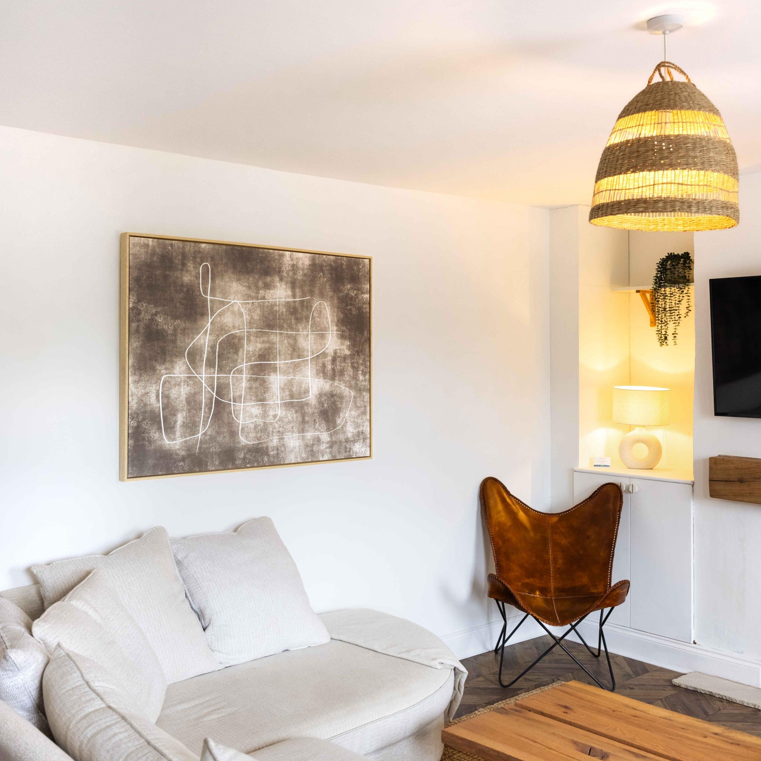 Symphony Landscape Framed Printed Canvas - Mala Art Co.