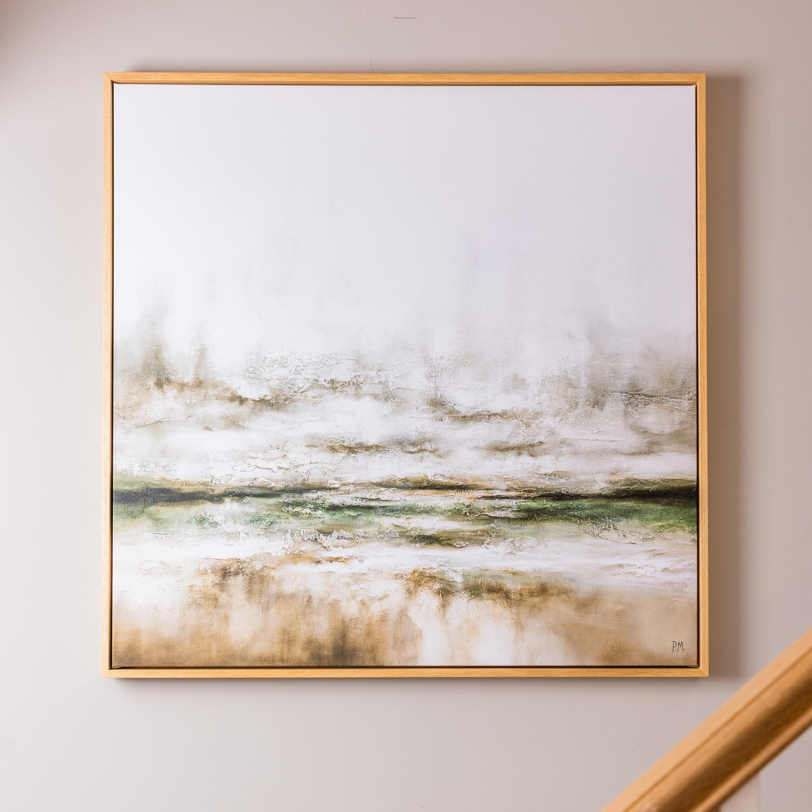 Moods Square Framed Printed Canvas - Mala Art Co.